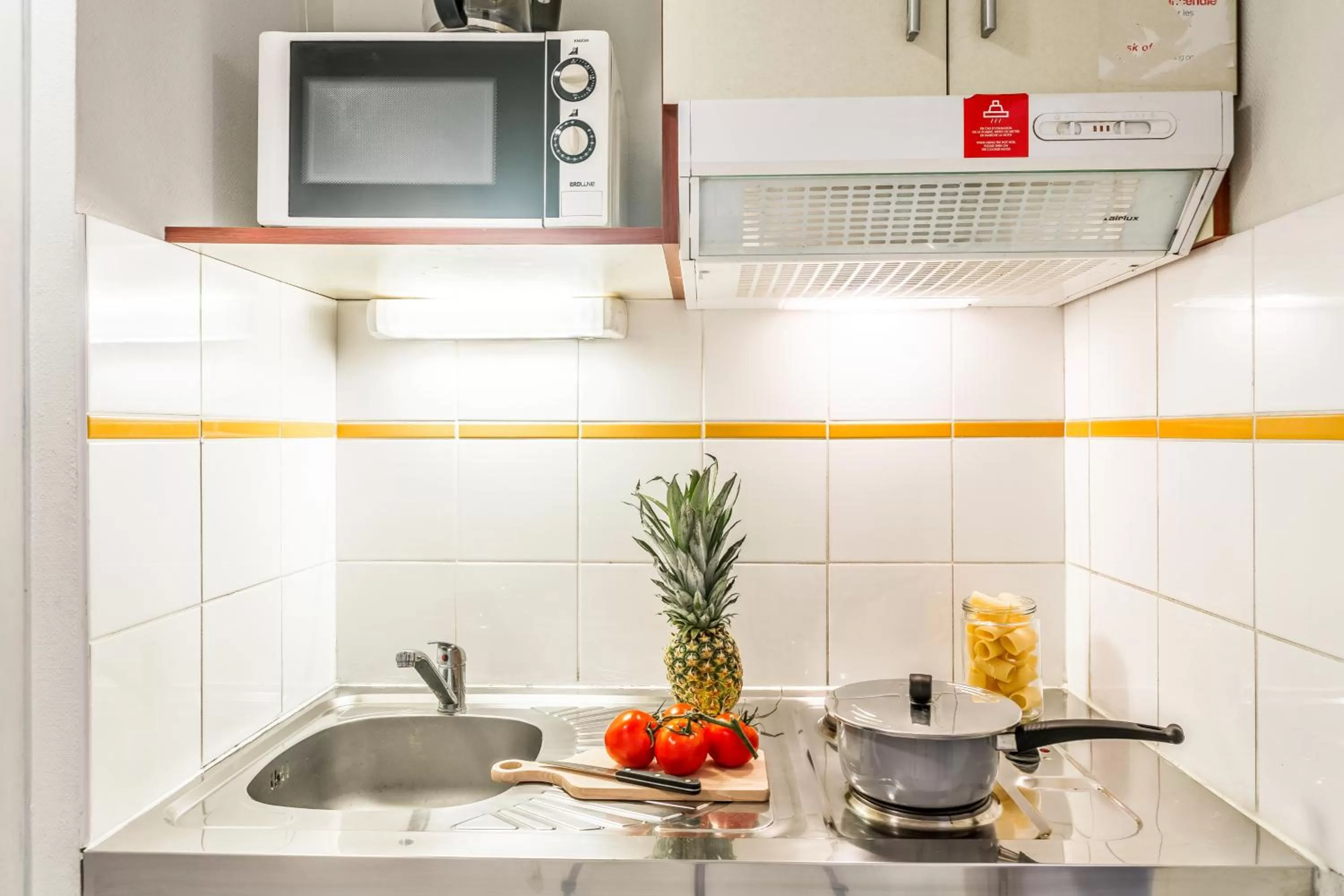 Kitchen or kitchenette in Zenitude Hôtel-Résidences Le Havre Centre