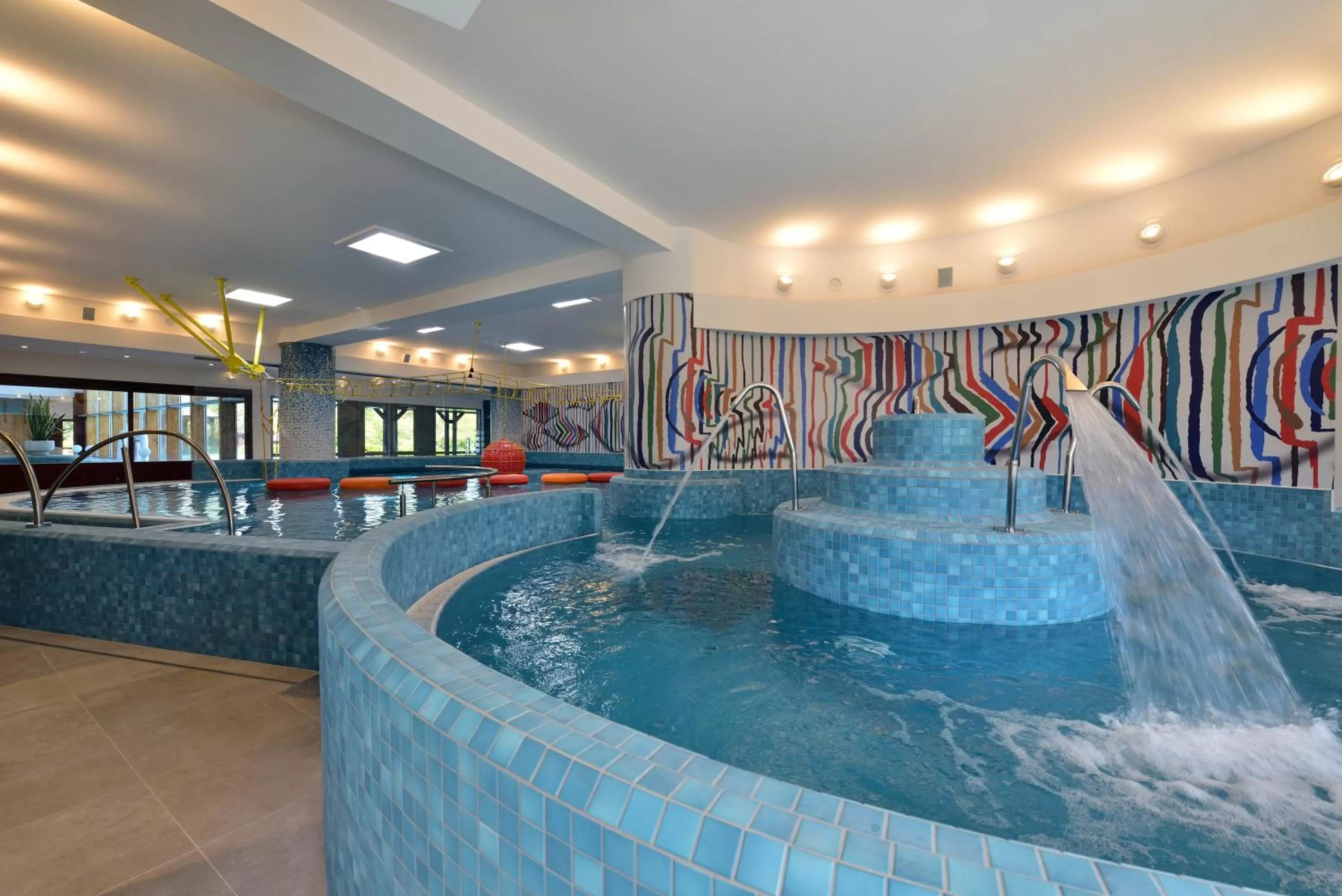 Swimming pool in Danubius Hotel Bük