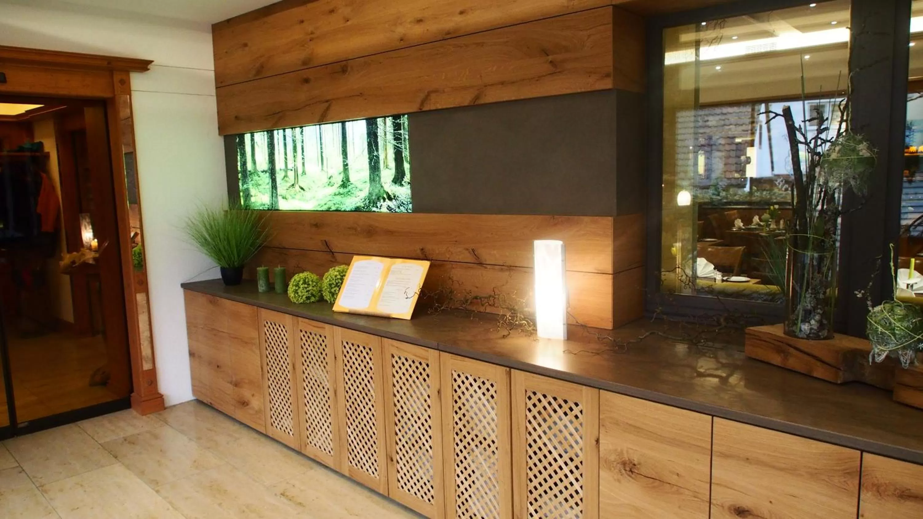 Lobby or reception in Hotel-Restaurant Bierhäusle