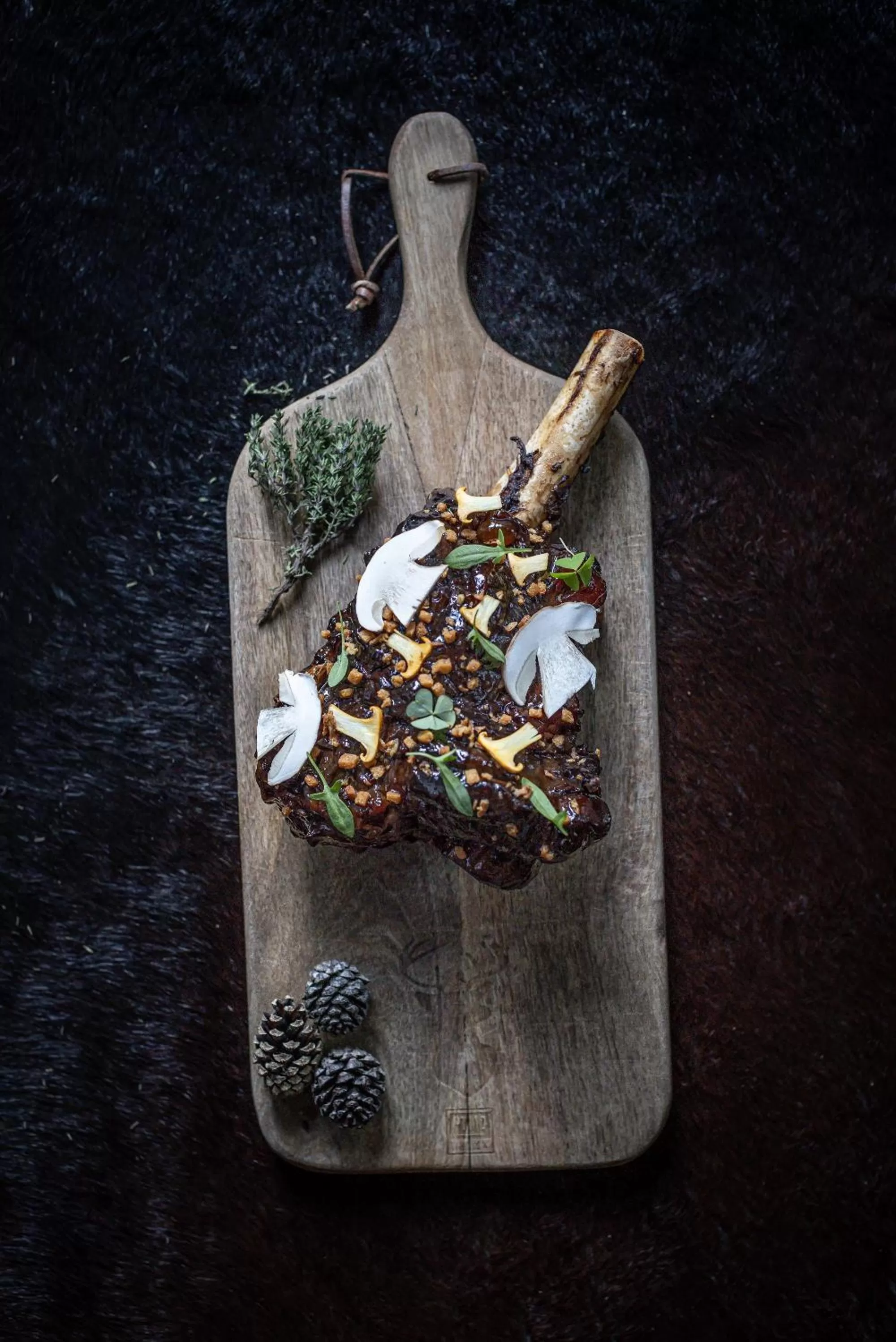 Food and drinks in Relais et Châteaux Le Chambard