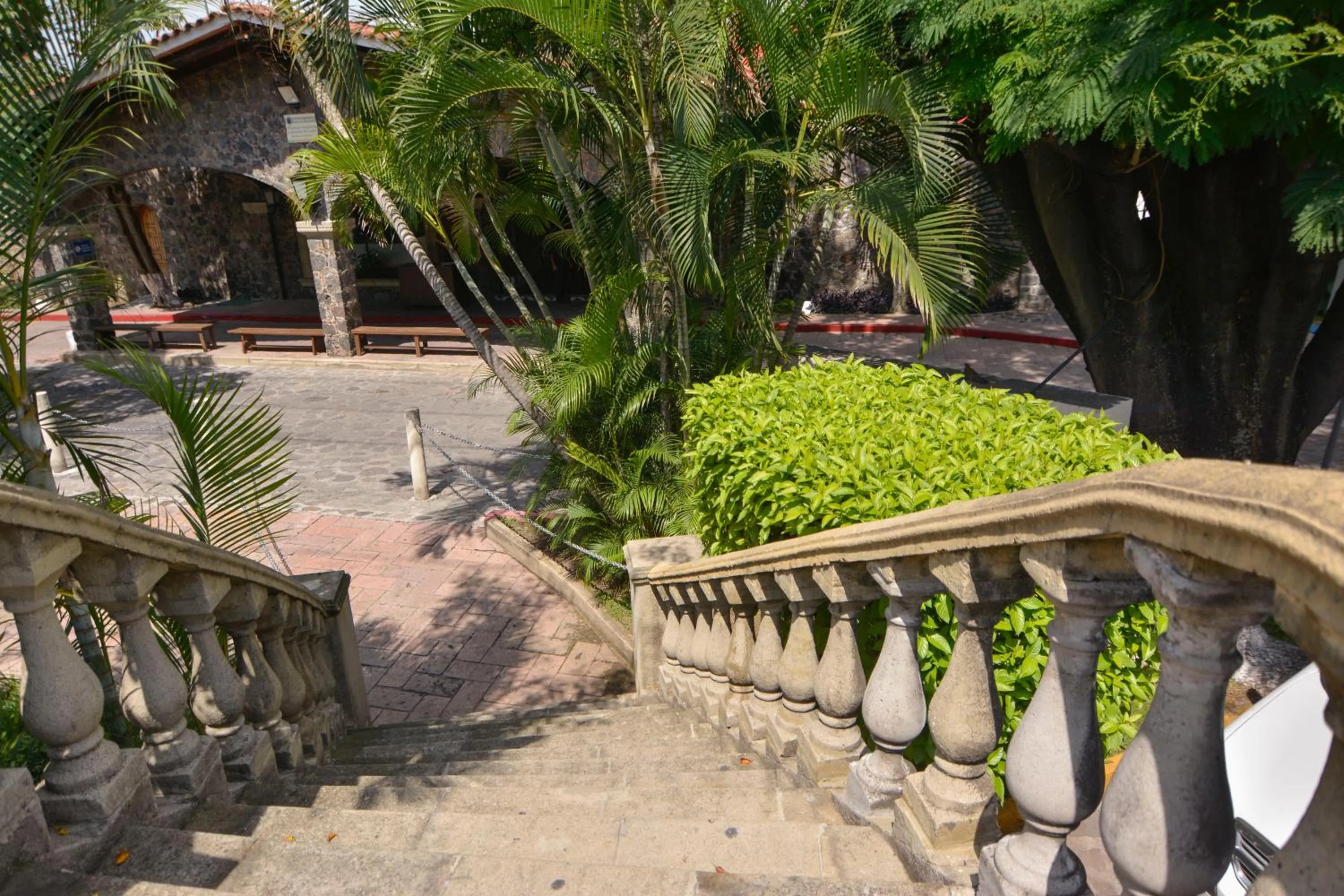 Facade/entrance in Hotel Coral Cuernavaca
