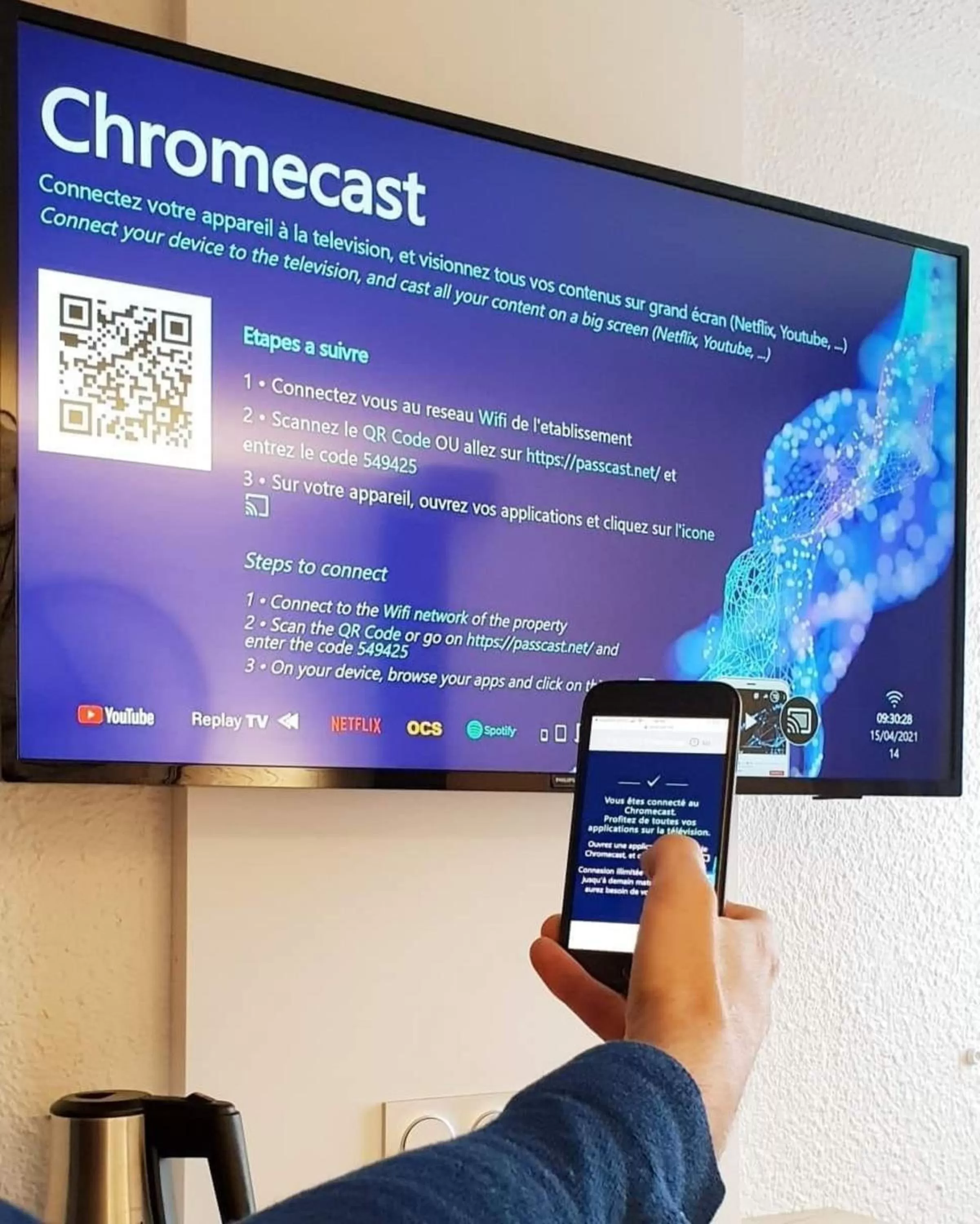 Business facilities in Kyriad Hôtel La Fleche