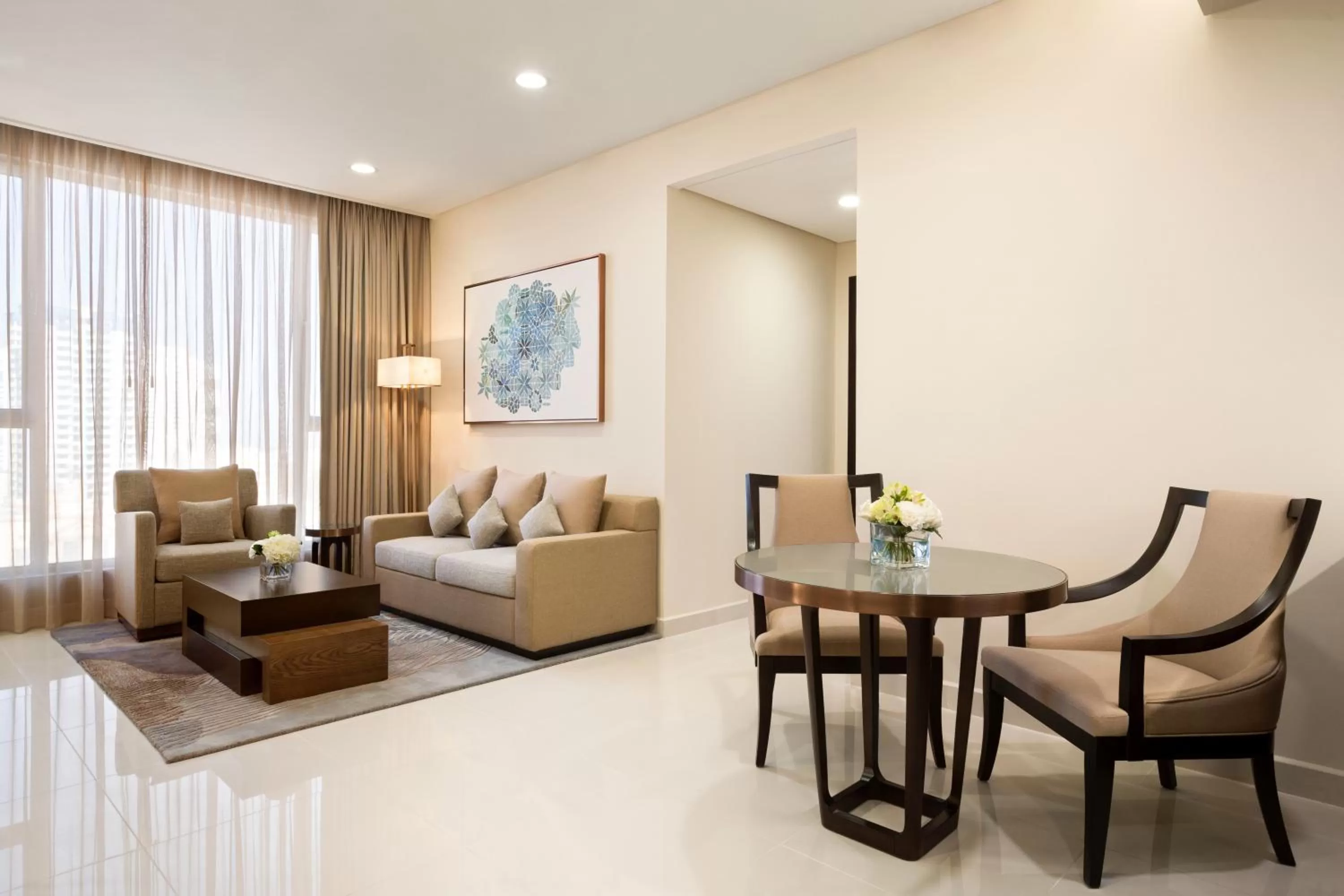 Living room in Wyndham Garden Manama
