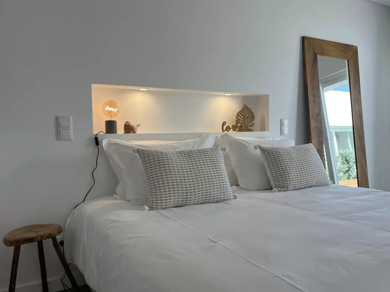 Queen Room with Garden View in Alojamento White Rose Boutique Queen Room with Garden View in Alojamento White Rose Boutique