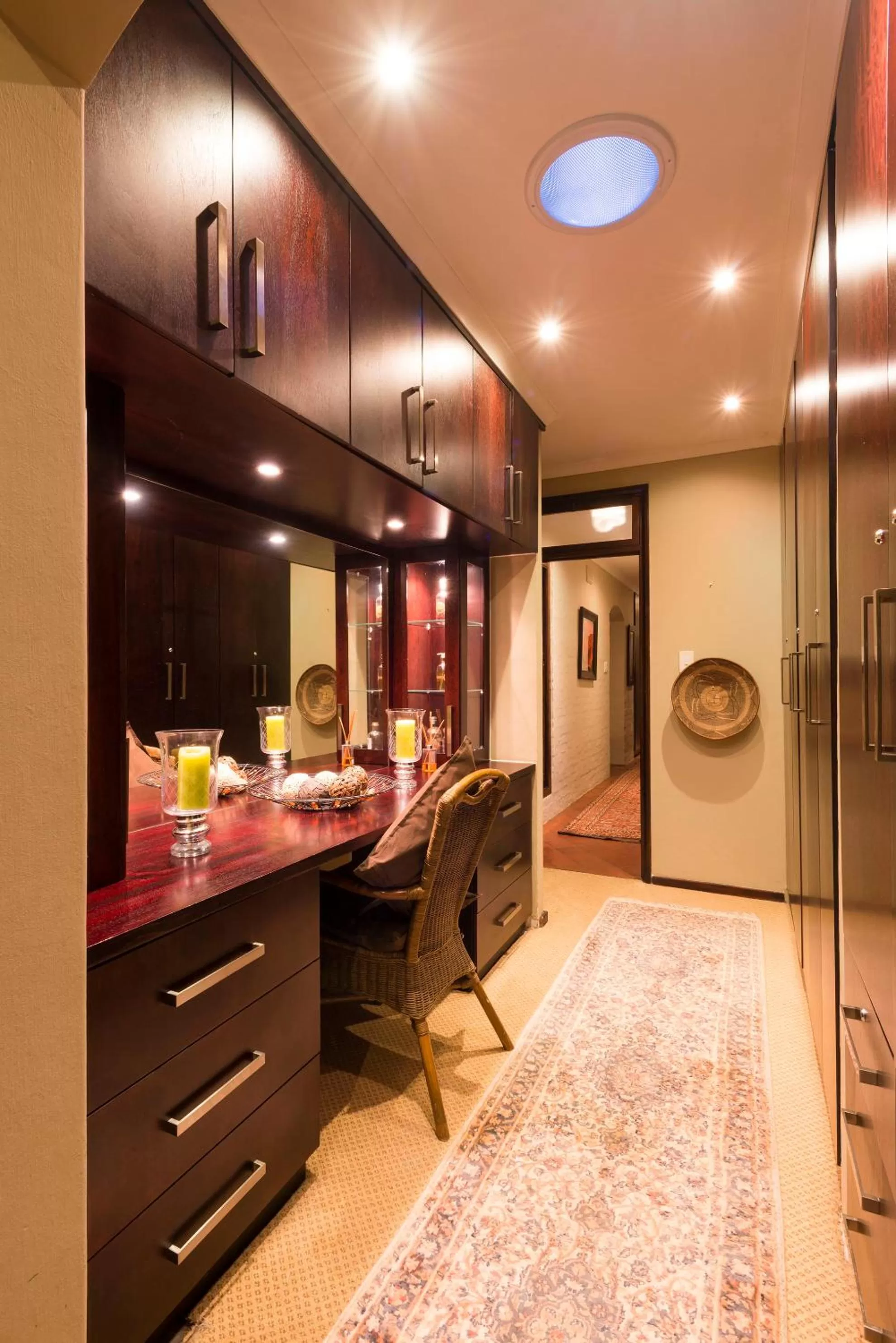 Decorative detail in Five Burnham Guest House