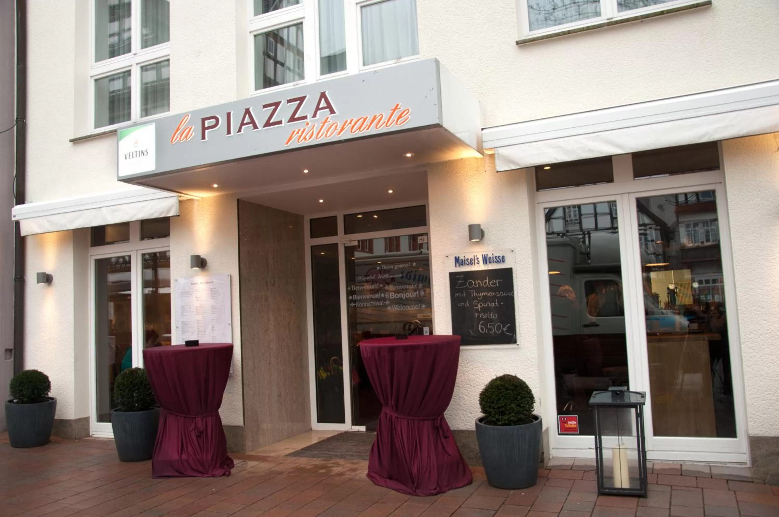 Restaurant/places to eat in Altstadt Hotel Blomberg