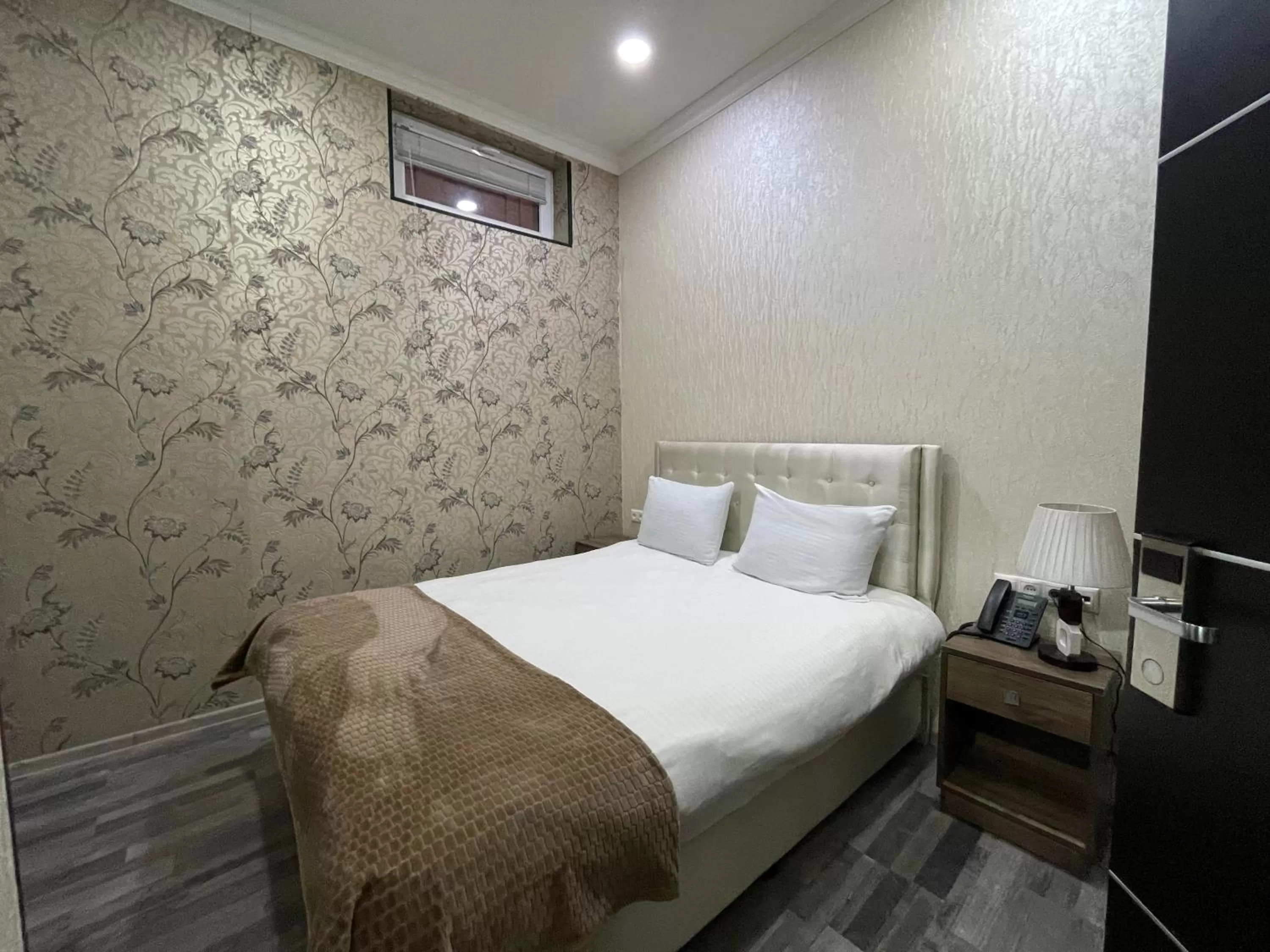 Bed in Hotel Aivani Old Tbilisi