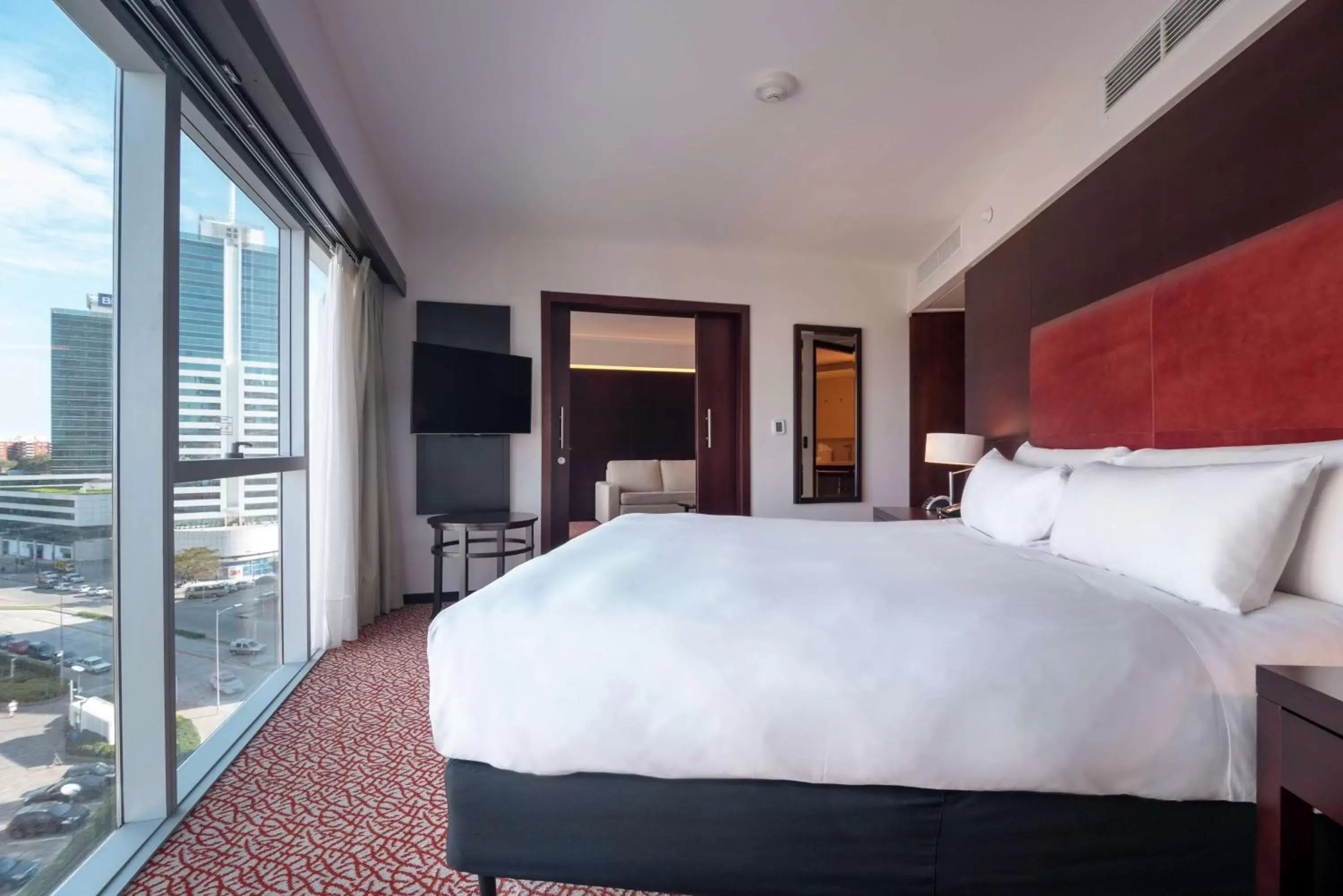 One-Bedroom King Suite with Sofa Bed in Hilton Garden Inn Montevideo One-Bedroom King Suite with Sofa Bed in Hilton Garden Inn Montevideo