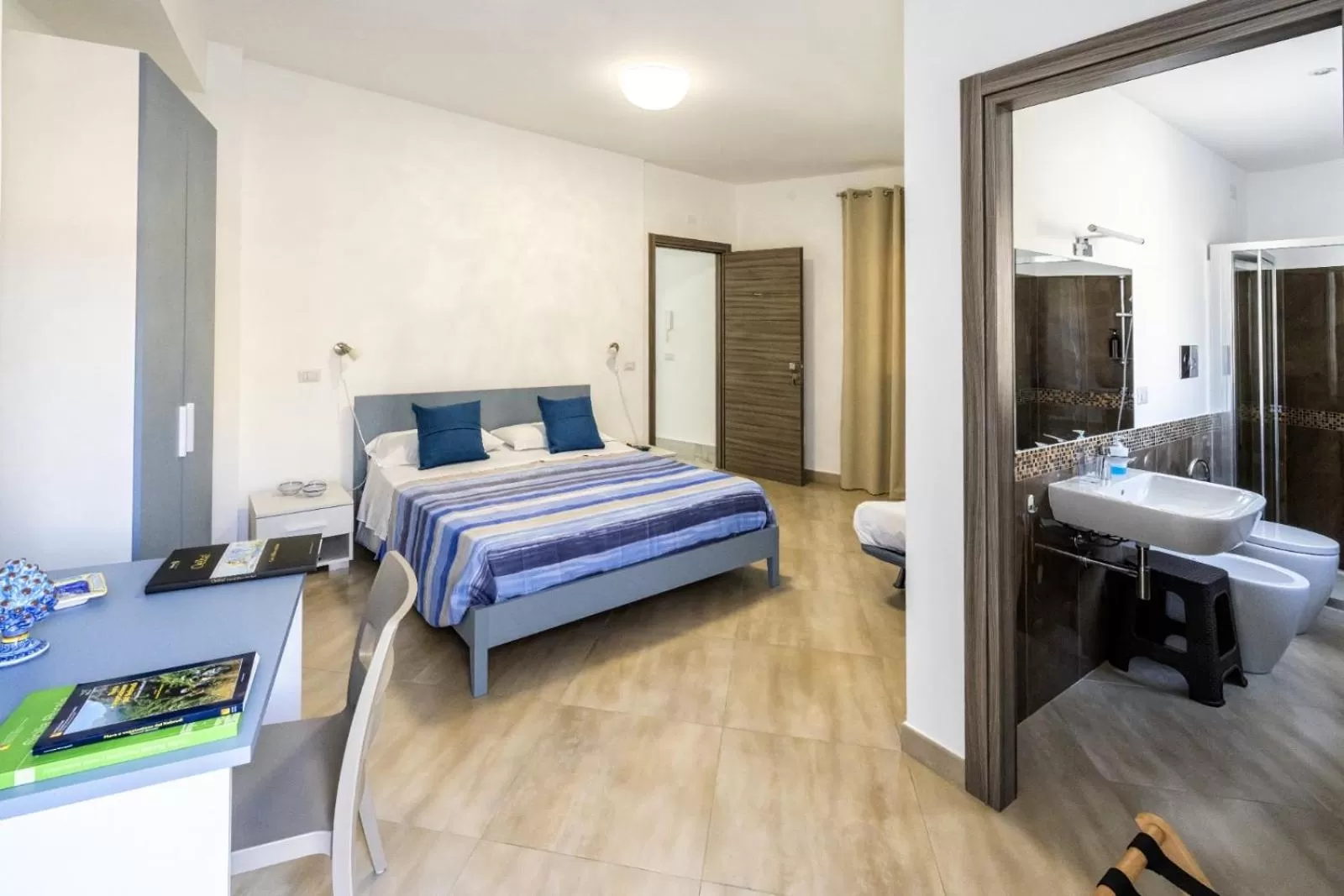 Bathroom, Bed in La dimora dei ricci