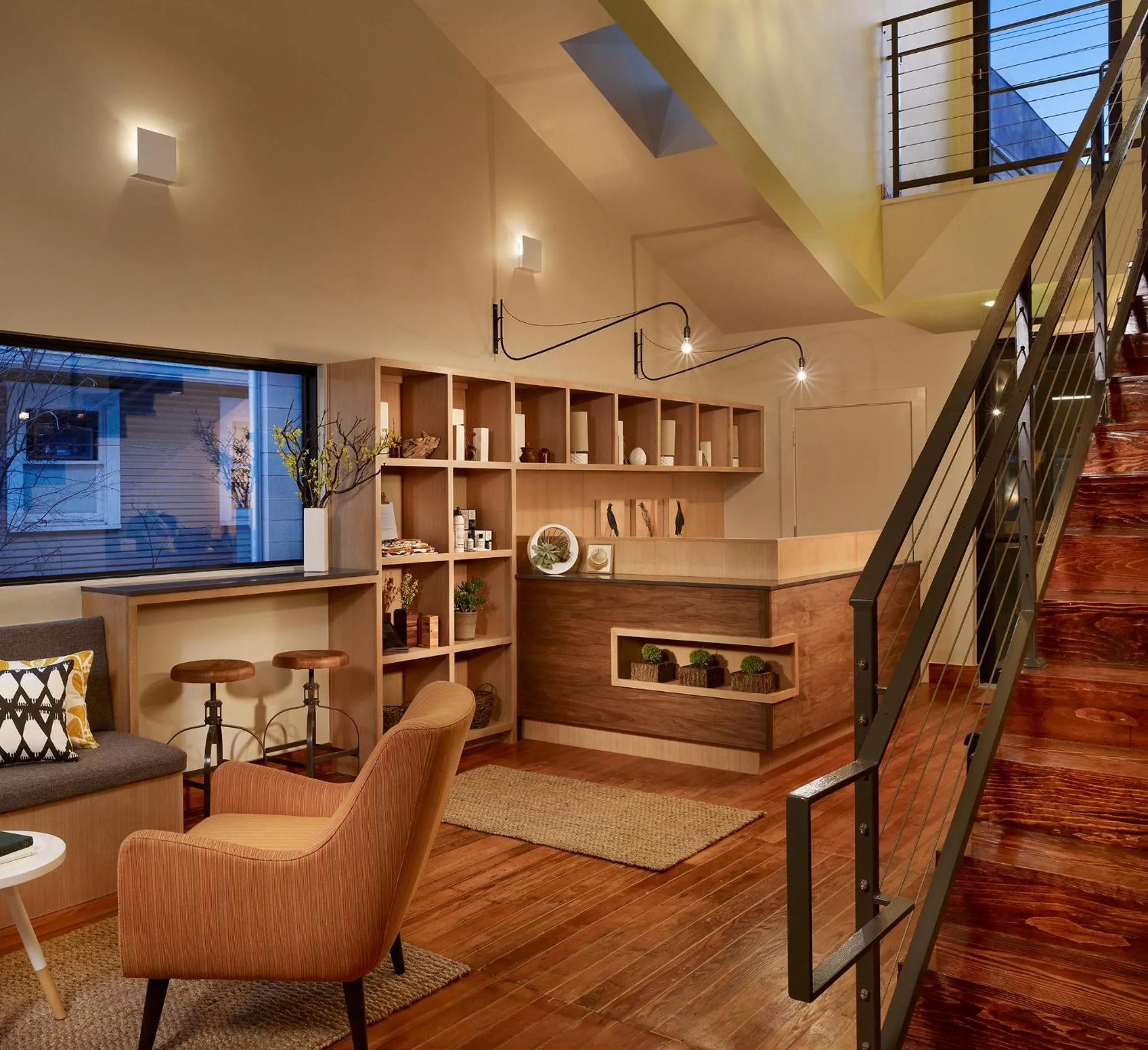 Lobby or reception in Heywood Hotel