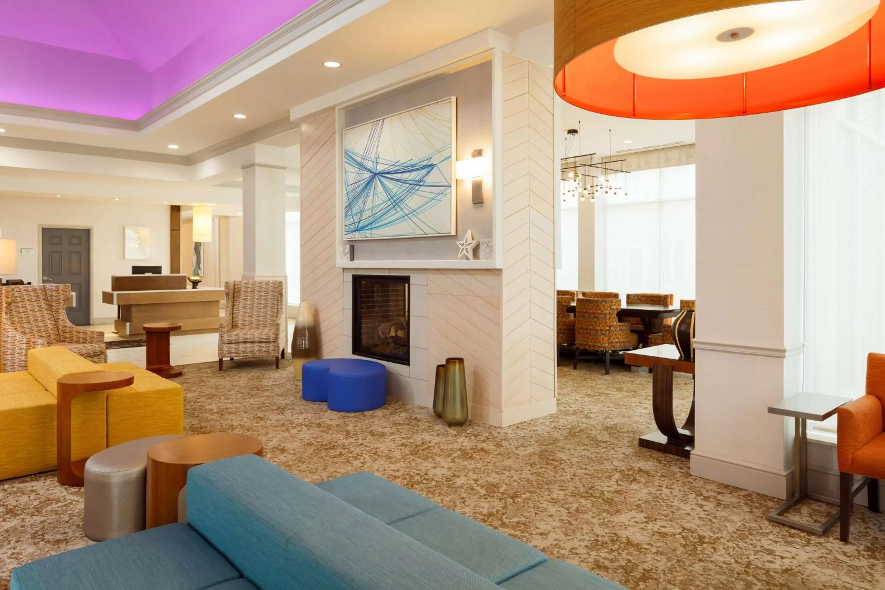 Lobby or reception in Hilton Garden Inn Cincinnati Blue Ash