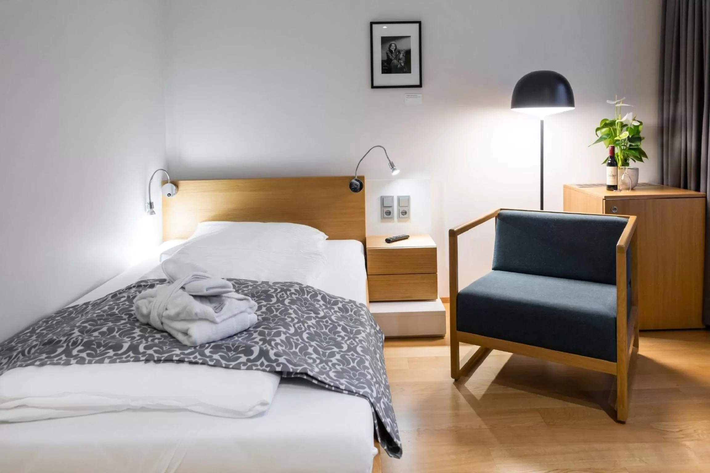 Bed in Hotel Schloss Hernstein