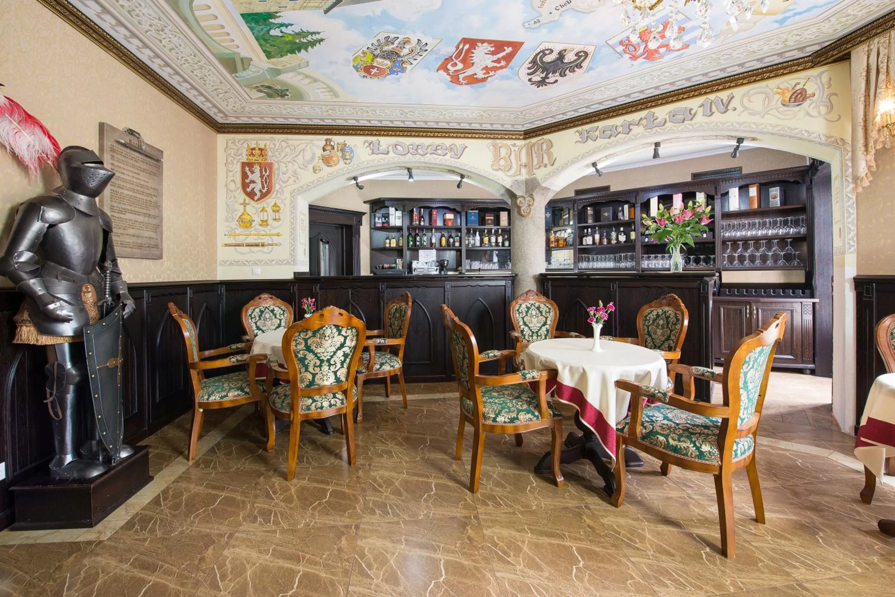 Restaurant/places to eat in Zámek Lužec Spa & Wellness Resort