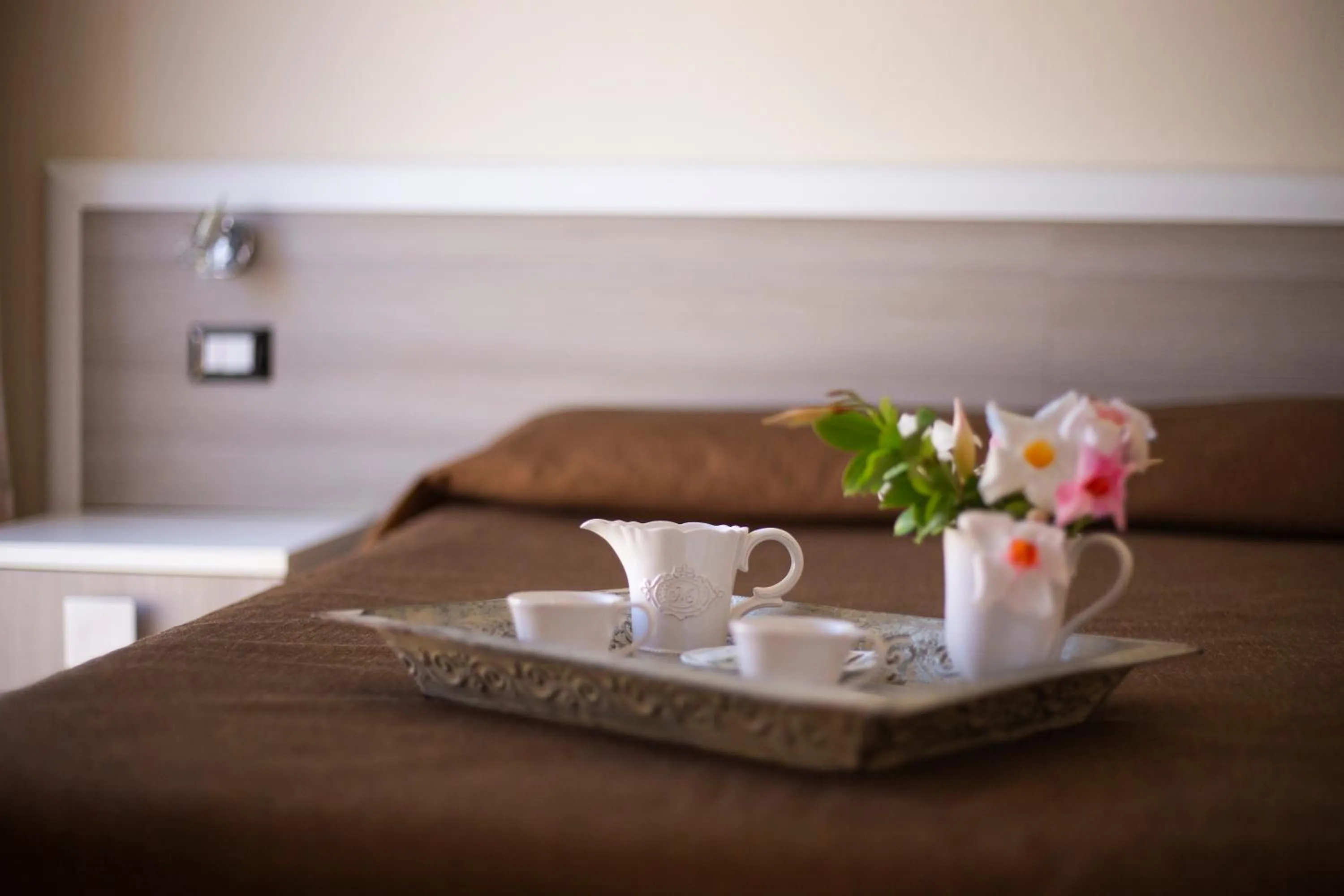 Bed in Hotel Fabricia