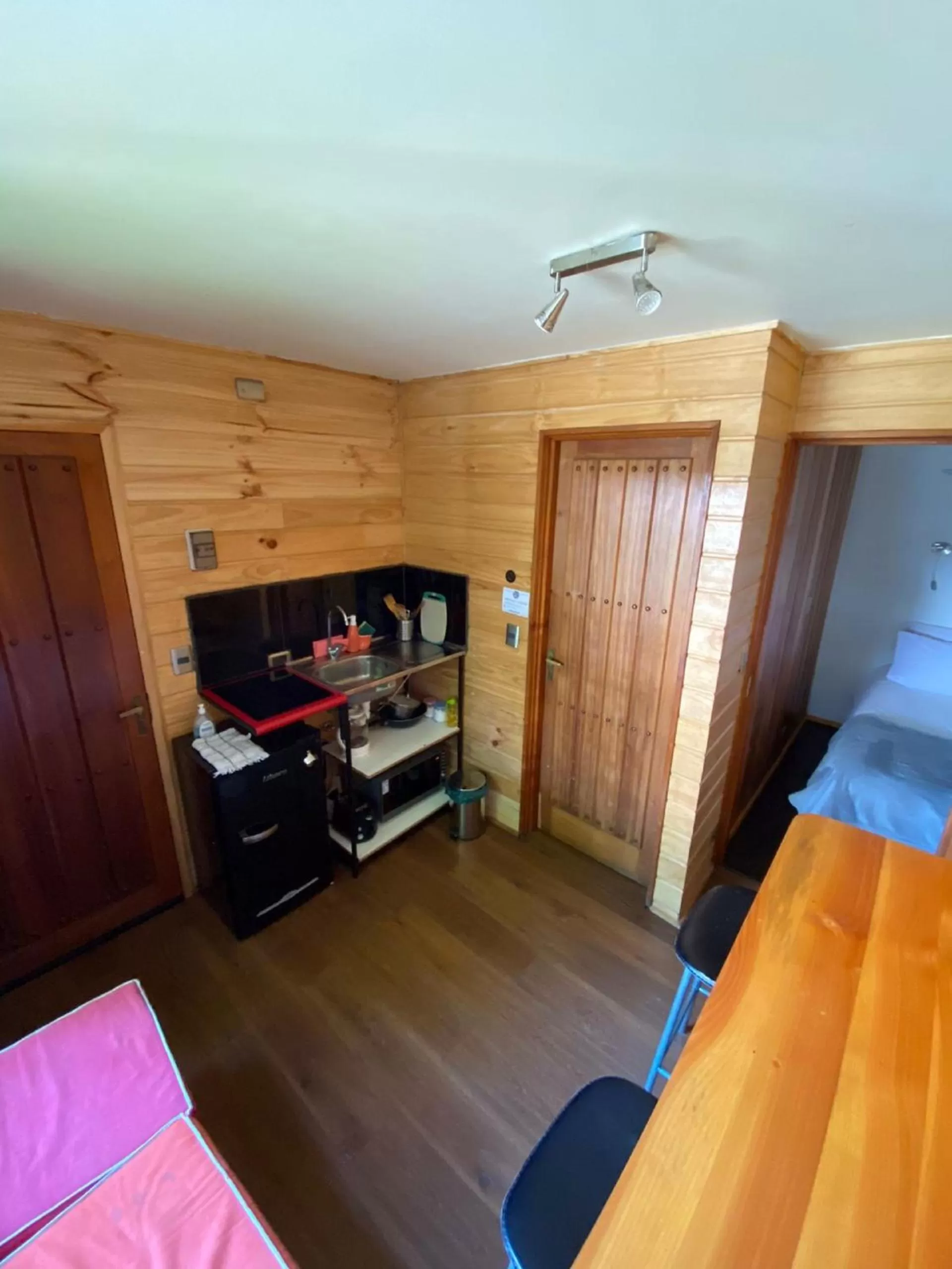 Kitchen/Kitchenette in French Andes Apart Hostel