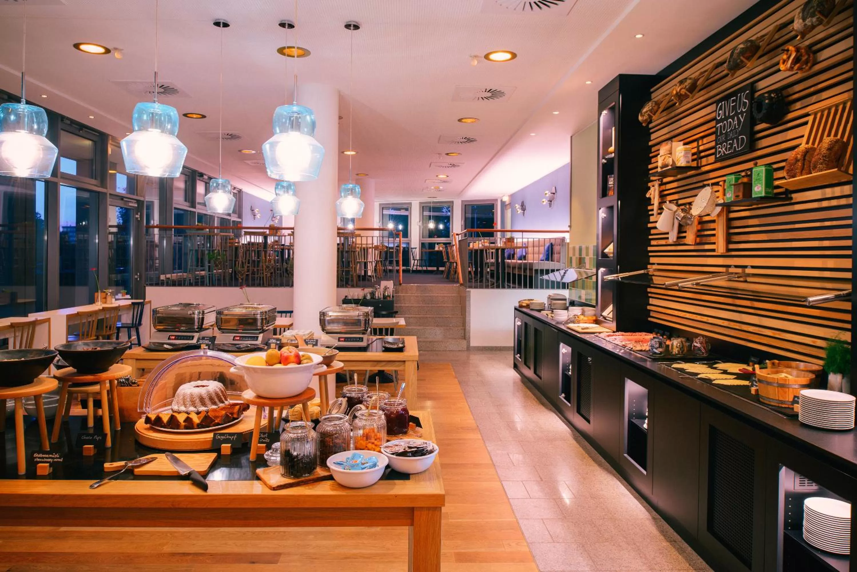 Buffet breakfast in Vienna House Easy by Wyndham Trier