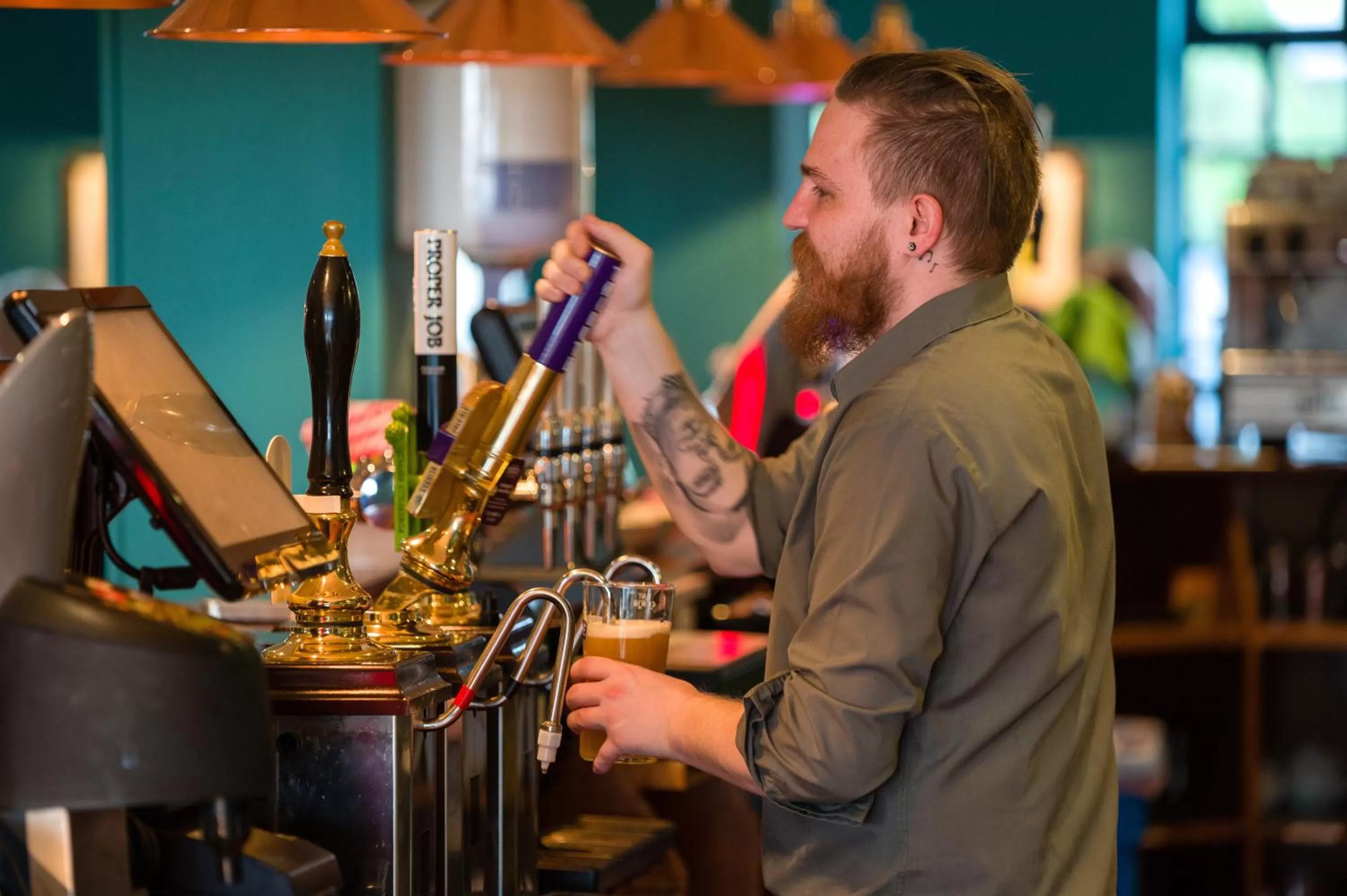 Lounge or bar in County Arms