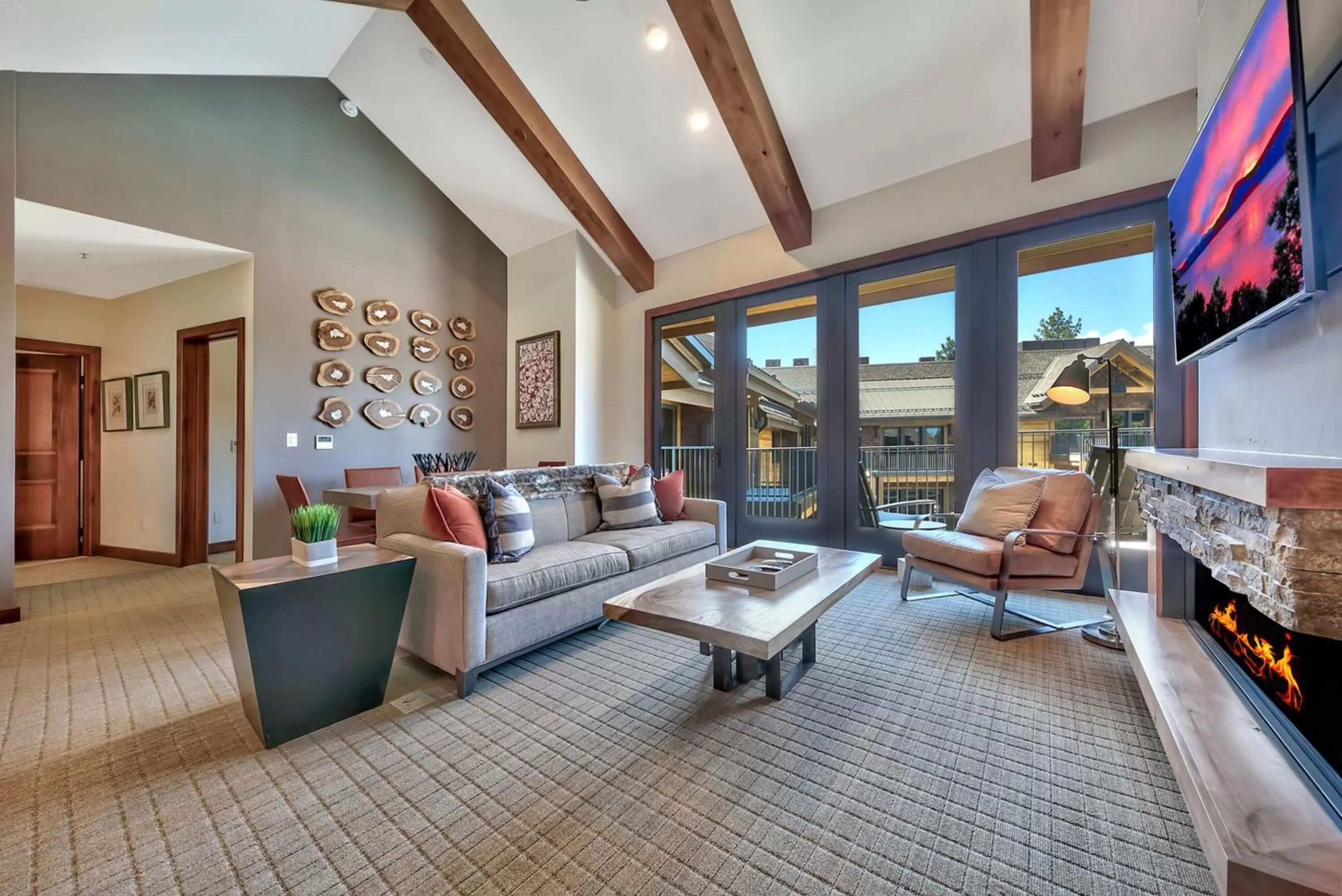 Living room in Zalanta, A Vail Resorts Property