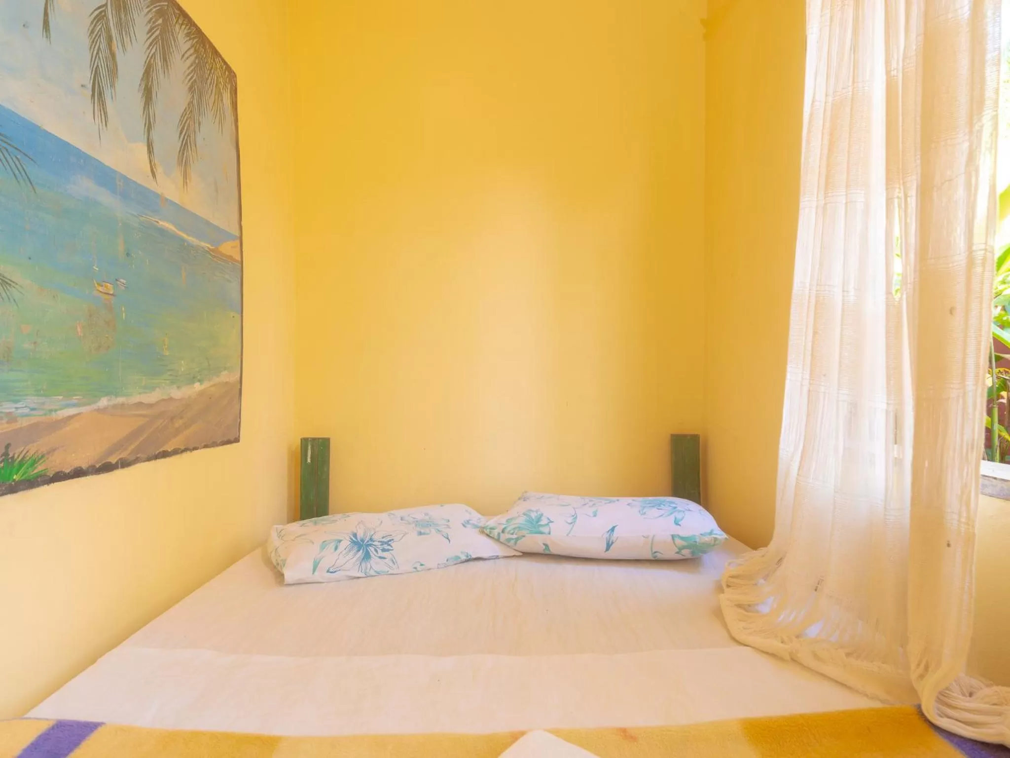 Bed in Pousada da Rosa