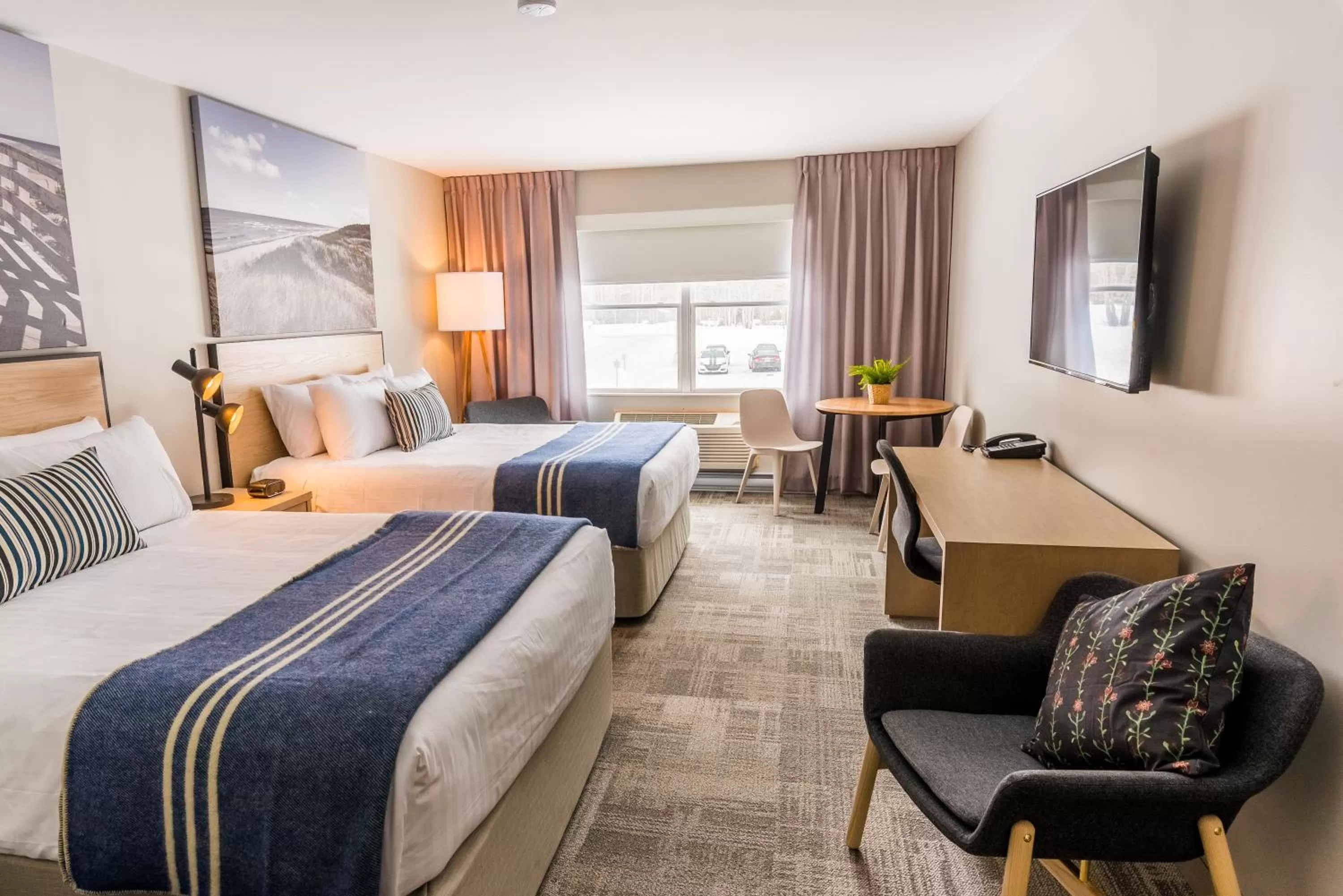 Bed in Mill River Resort