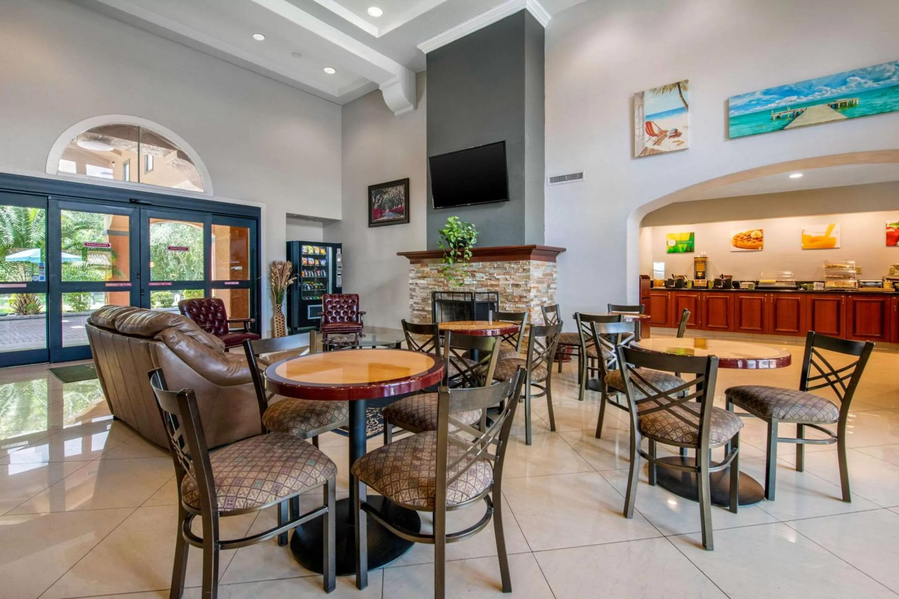 Lobby or reception in Quality Inn & Suites Jacksonville-Baymeadows