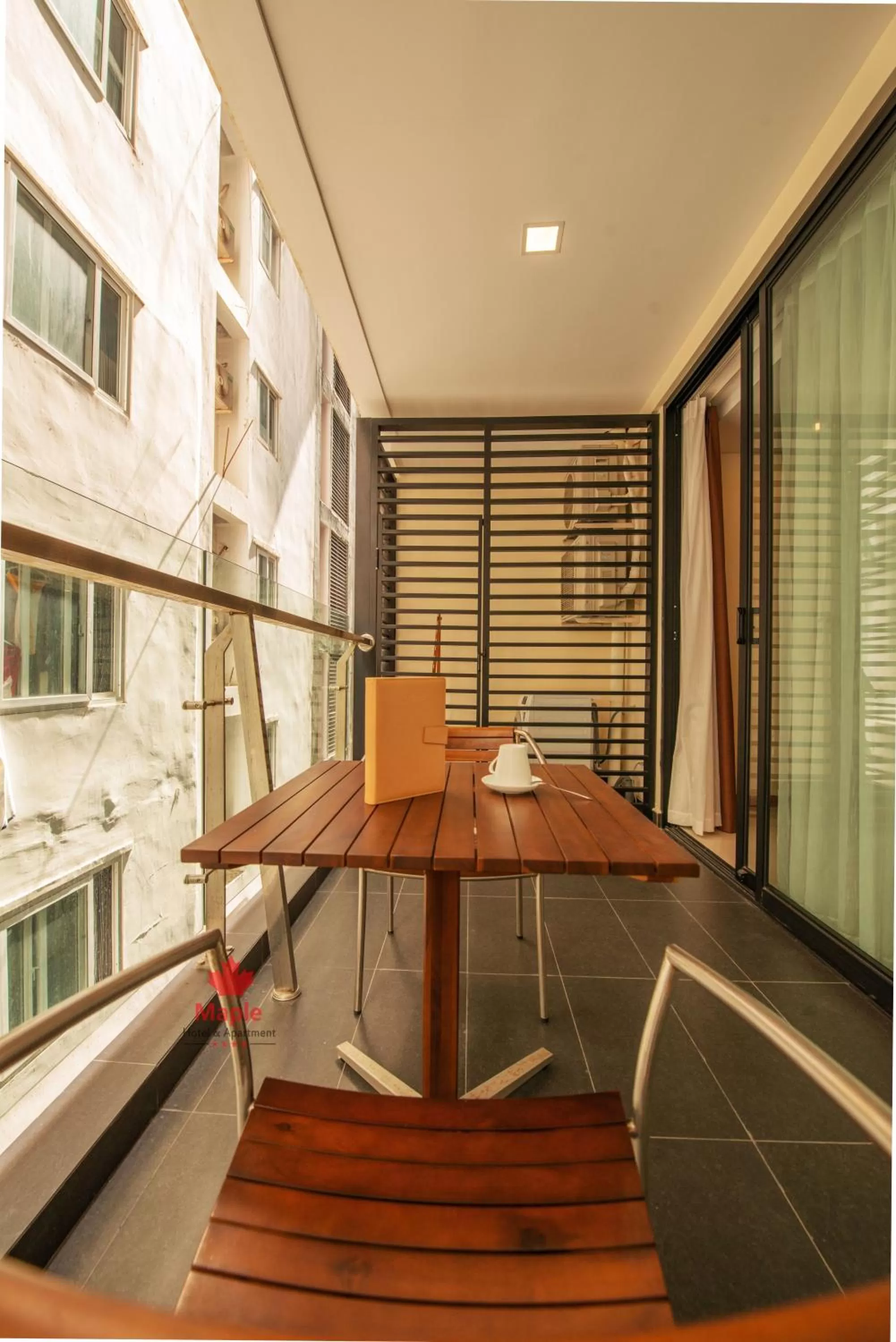 Balcony/Terrace in Maple Hotel & Apartment