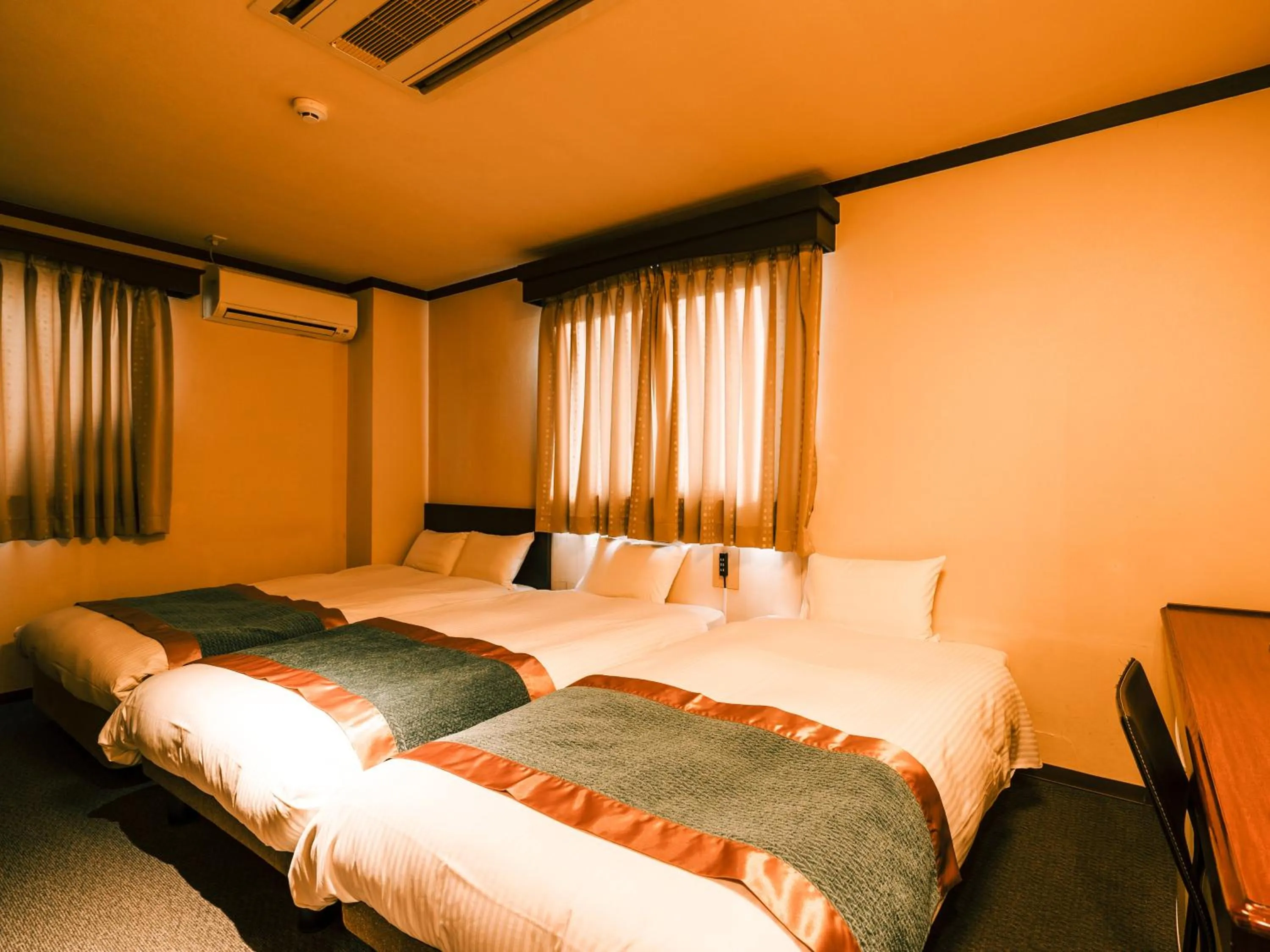 Photo of the whole room, Bed in Hotel AreaOne Takamatsu