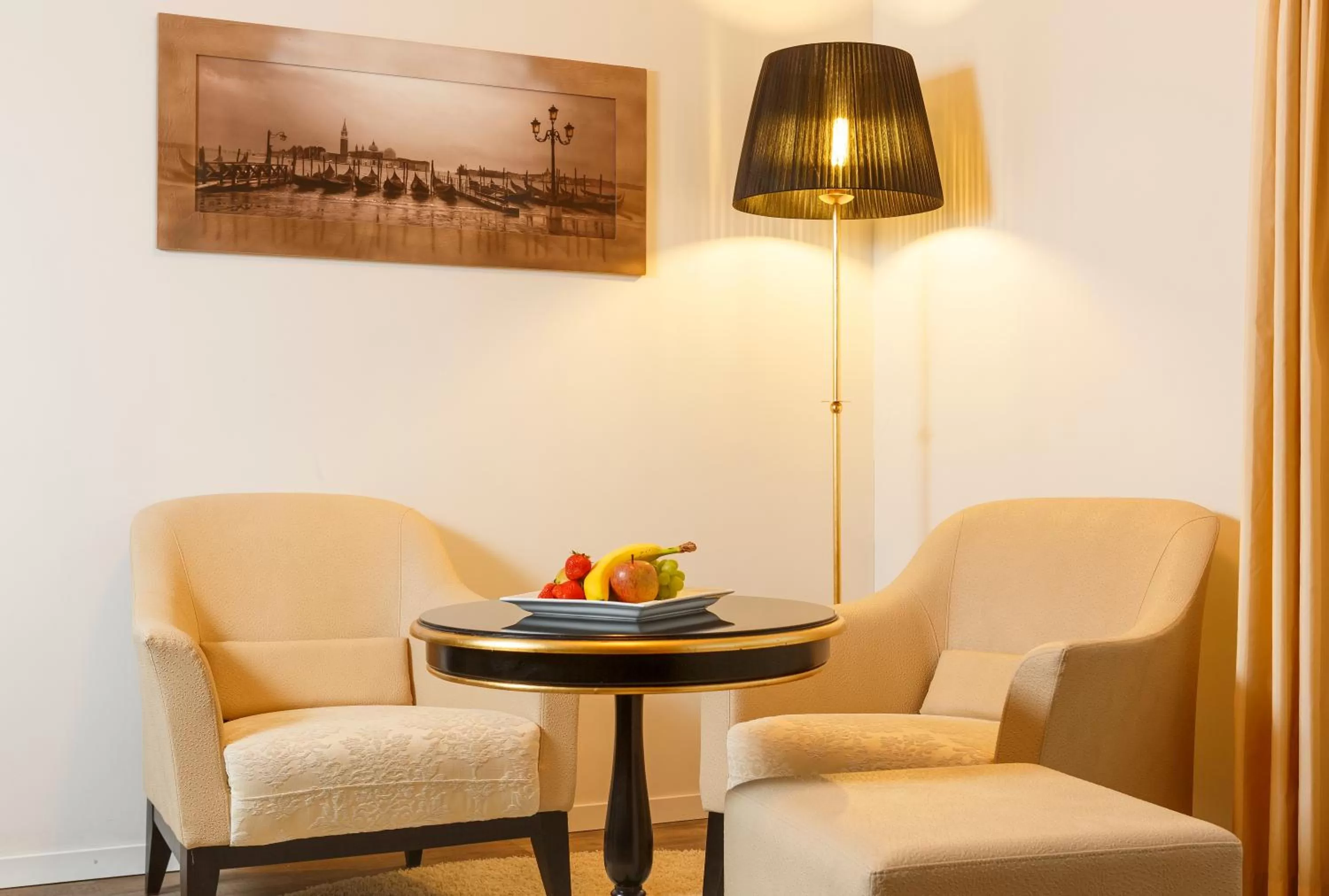 Seating area in Business Hotel First