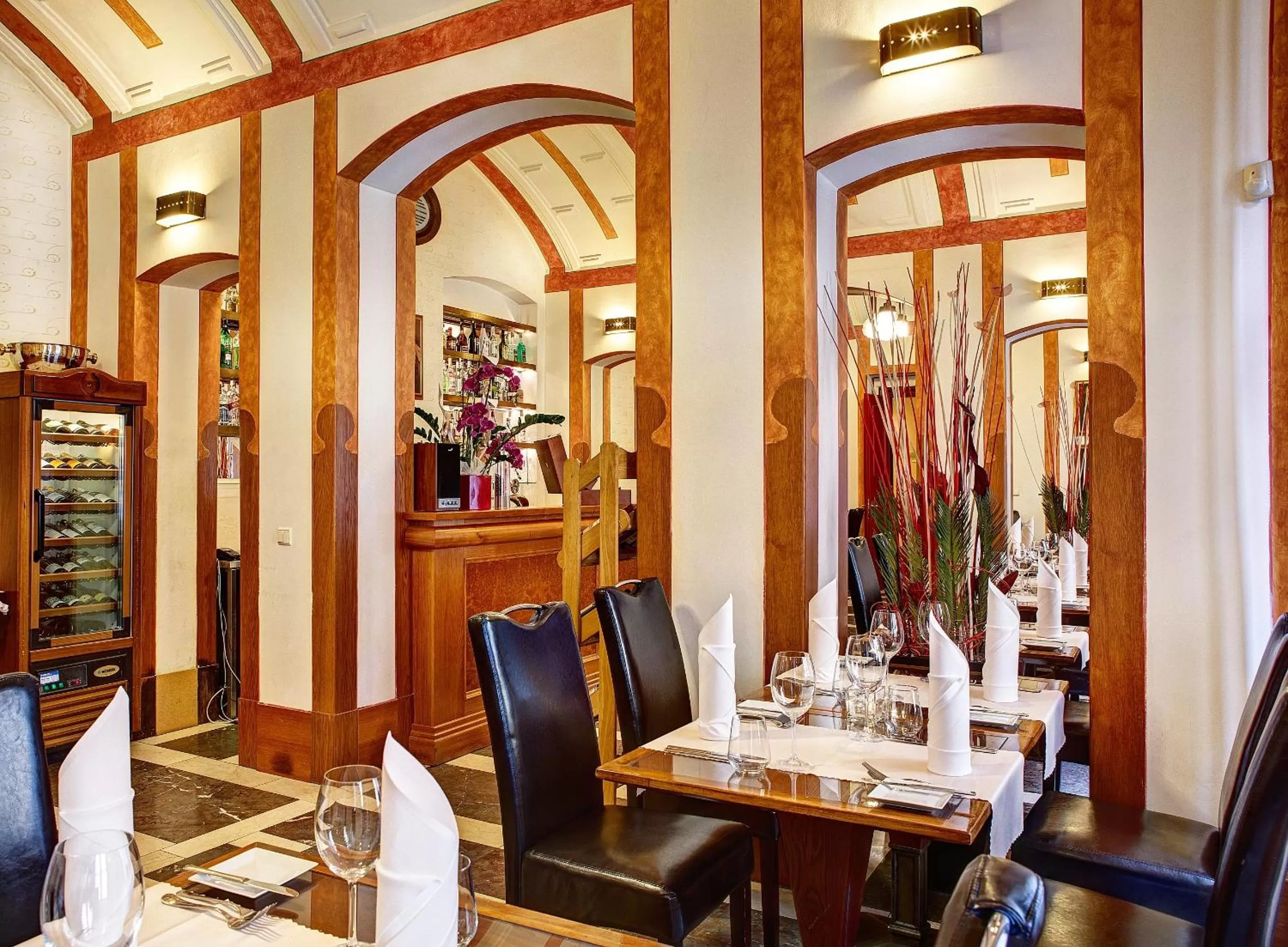 Restaurant/places to eat in Majestic Plaza Hotel Prague