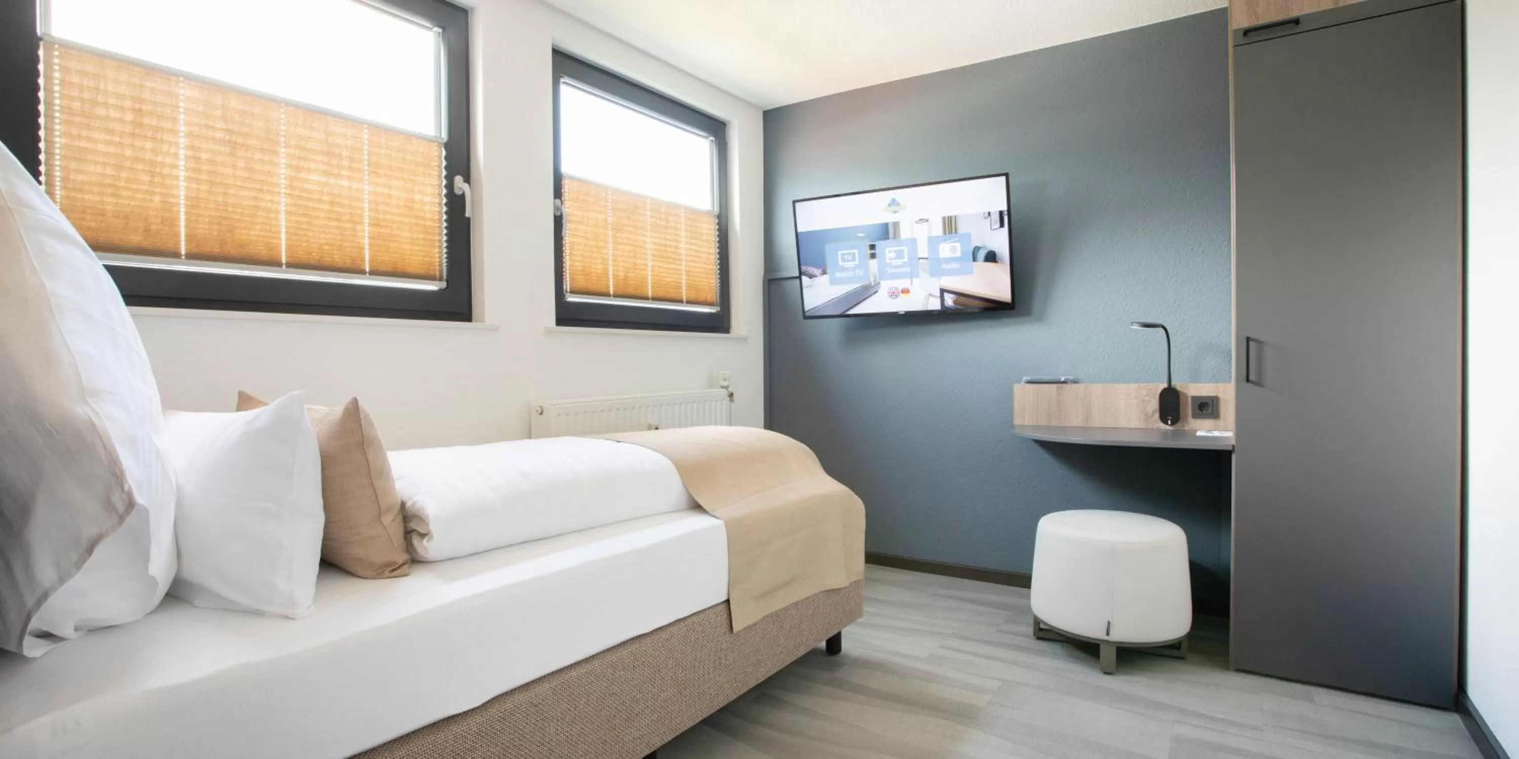 Photo of the whole room, Bed in Hotel Das Augustin