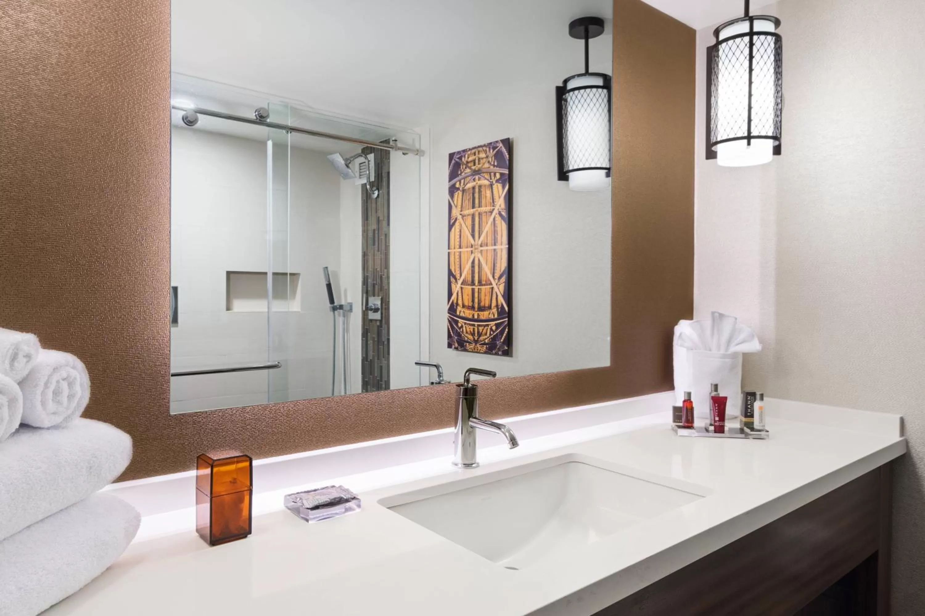 Bathroom in Baton Rouge Marriott