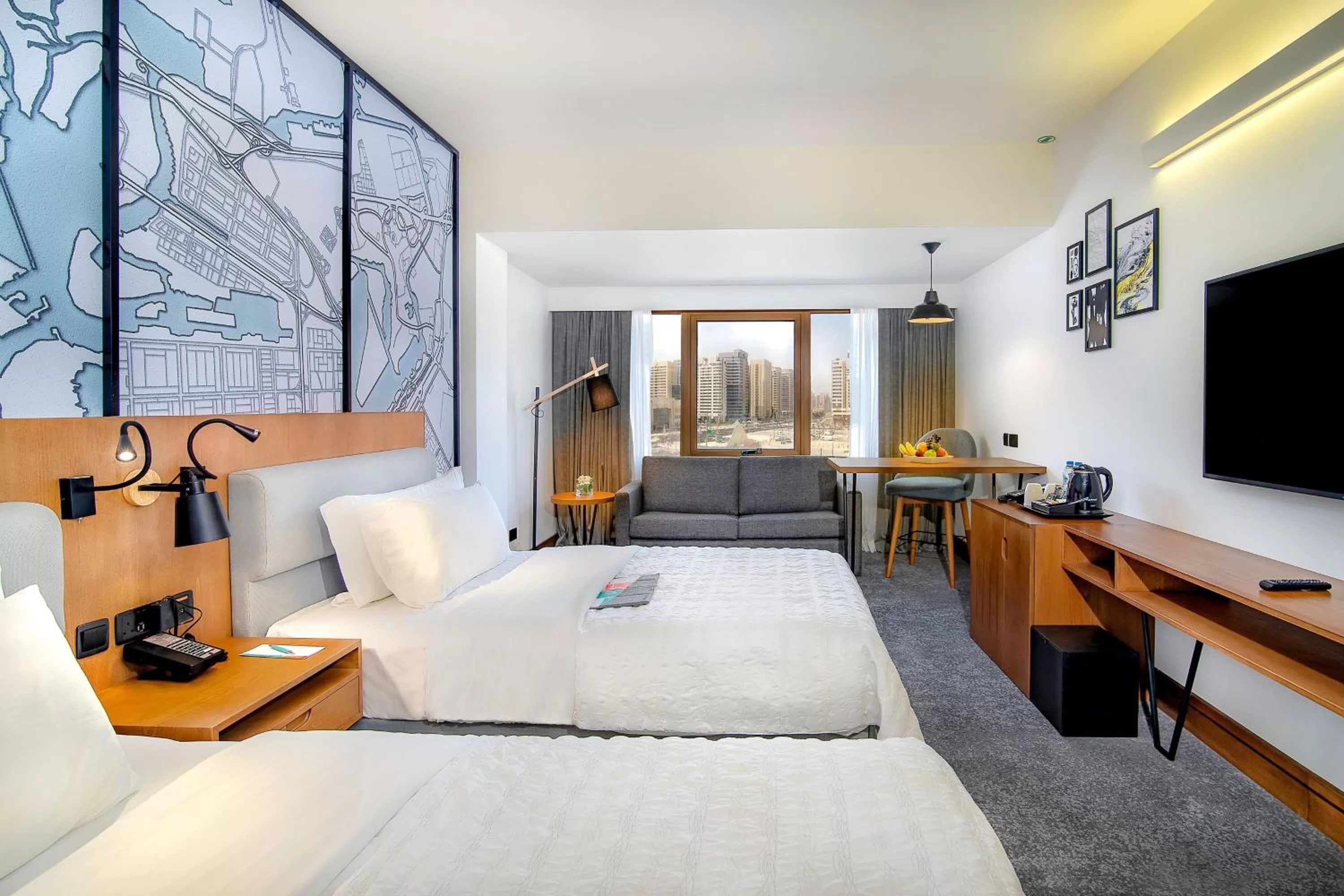 Photo of the whole room, Bed in Le Meridien Abu Dhabi Resort