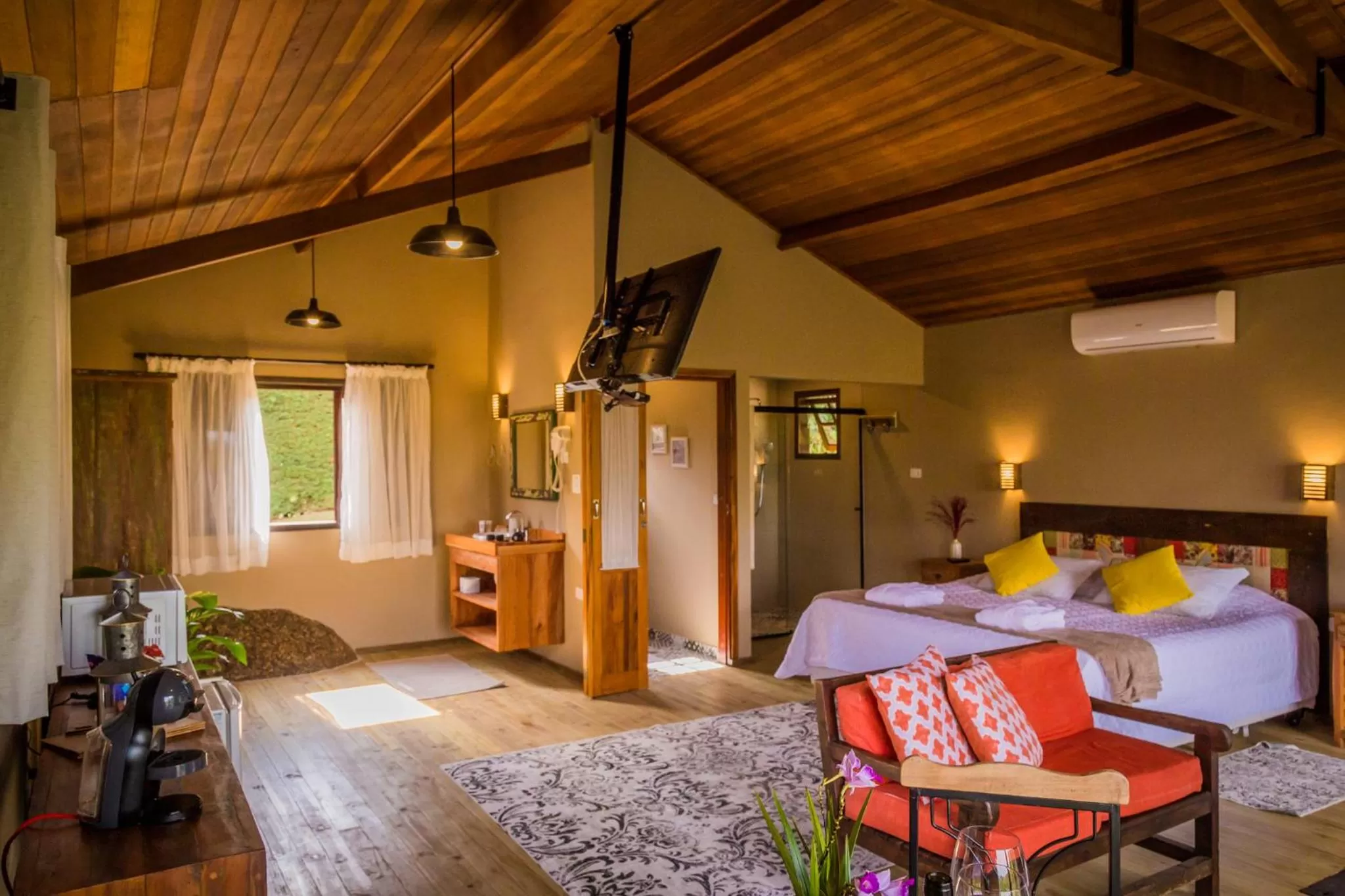 Dining Area in Pousada Serra do Luar