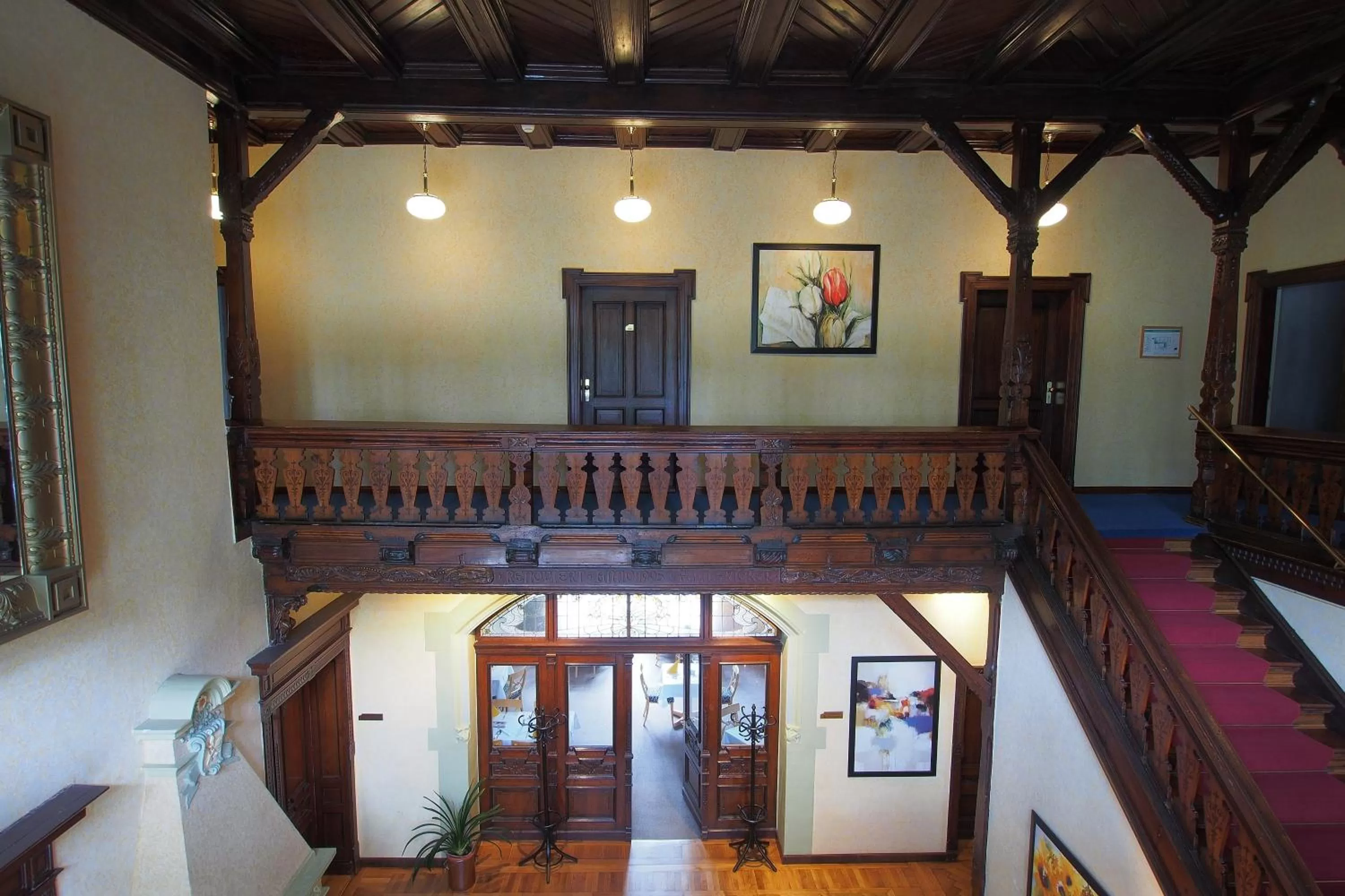 Decorative detail in Hotel Schlossvilla Derenburg