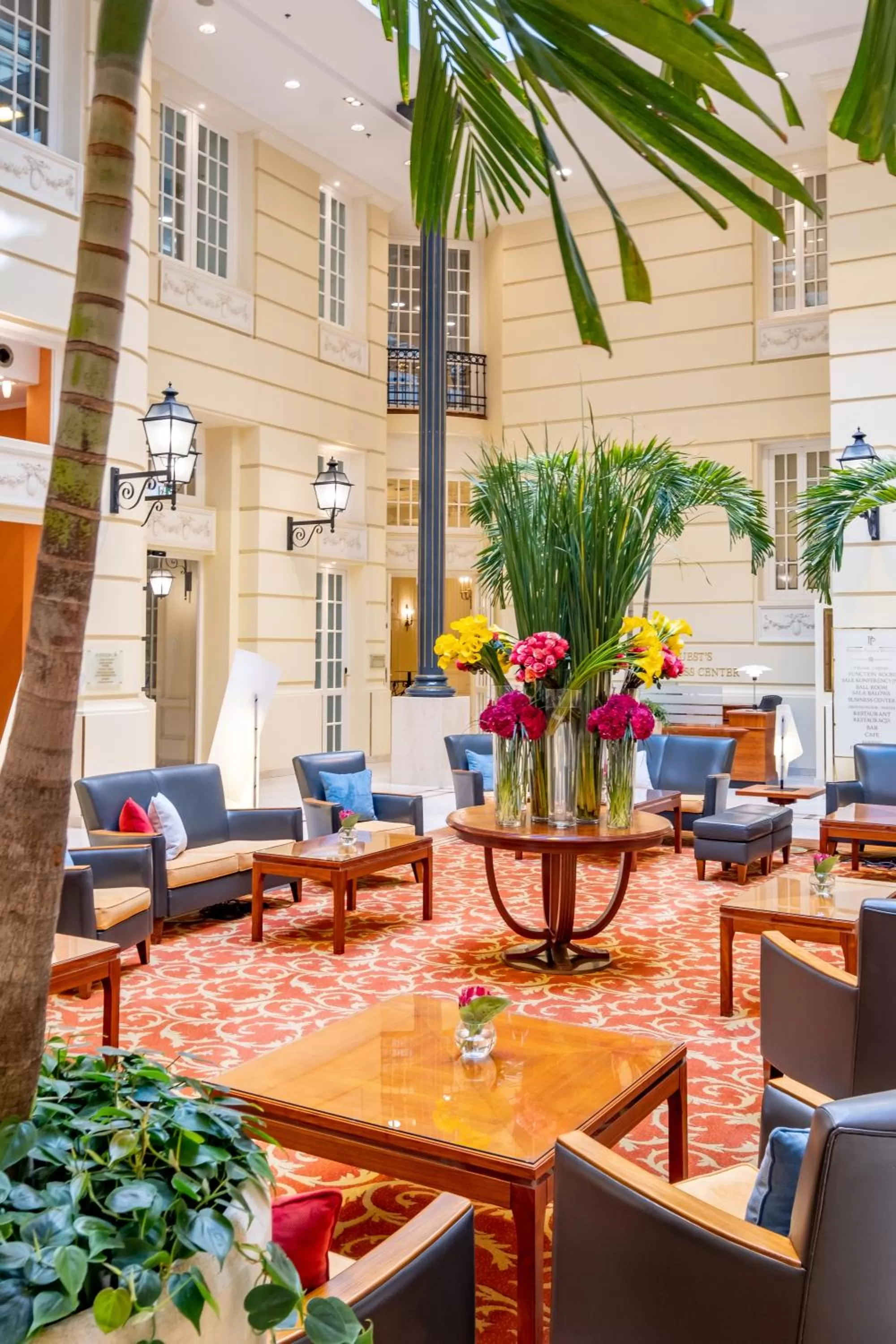 Lobby or reception in Hotel Polonia Palace