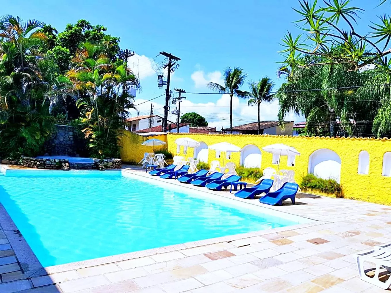 Swimming Pool in Pousada Estrela de Paraty