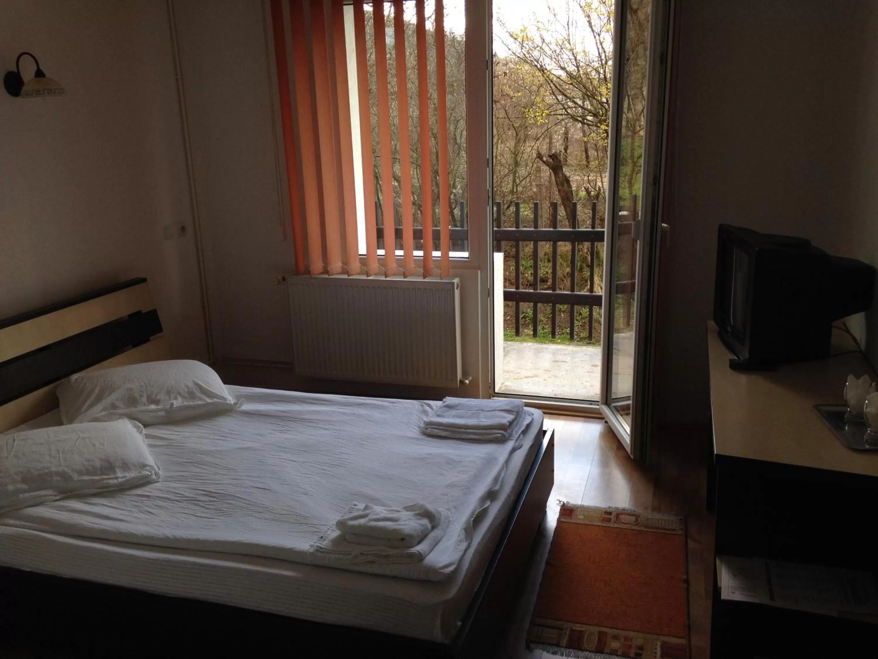 Bed, Room Photo in Hotel Romantik