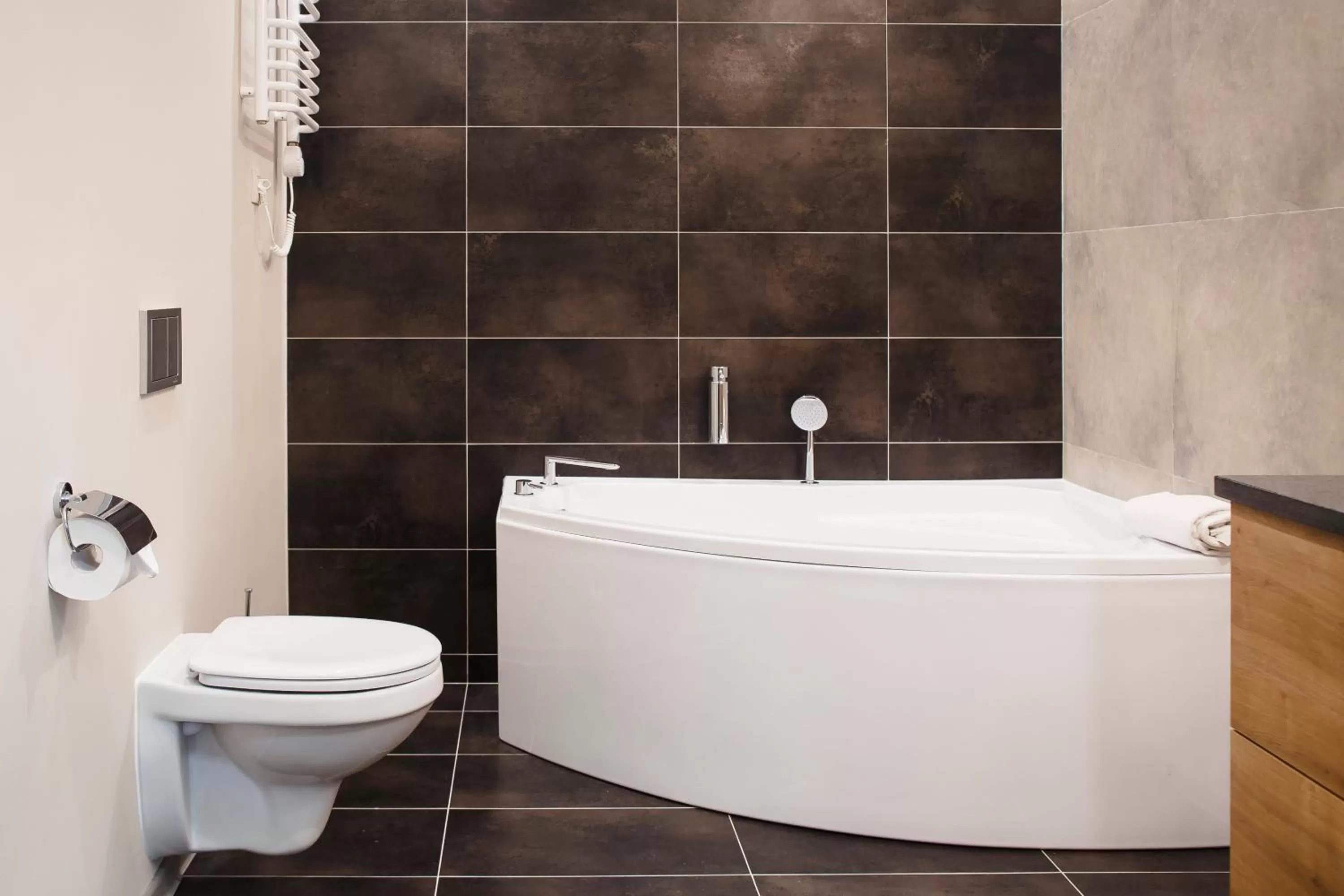 Bathroom in Art Hotel's Sosnowiec