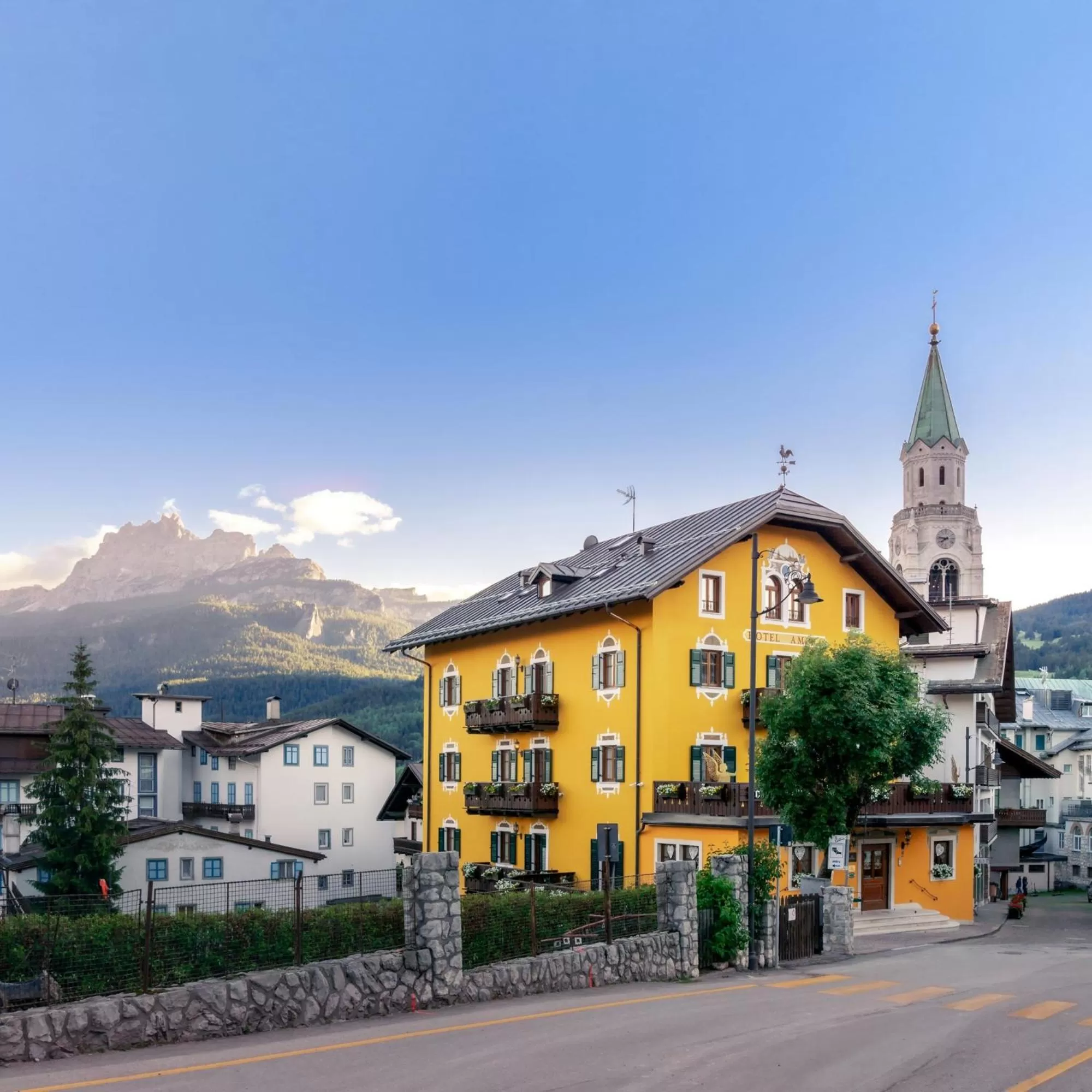 Property building in Ambra Cortina Luxury&Fashion Hotel