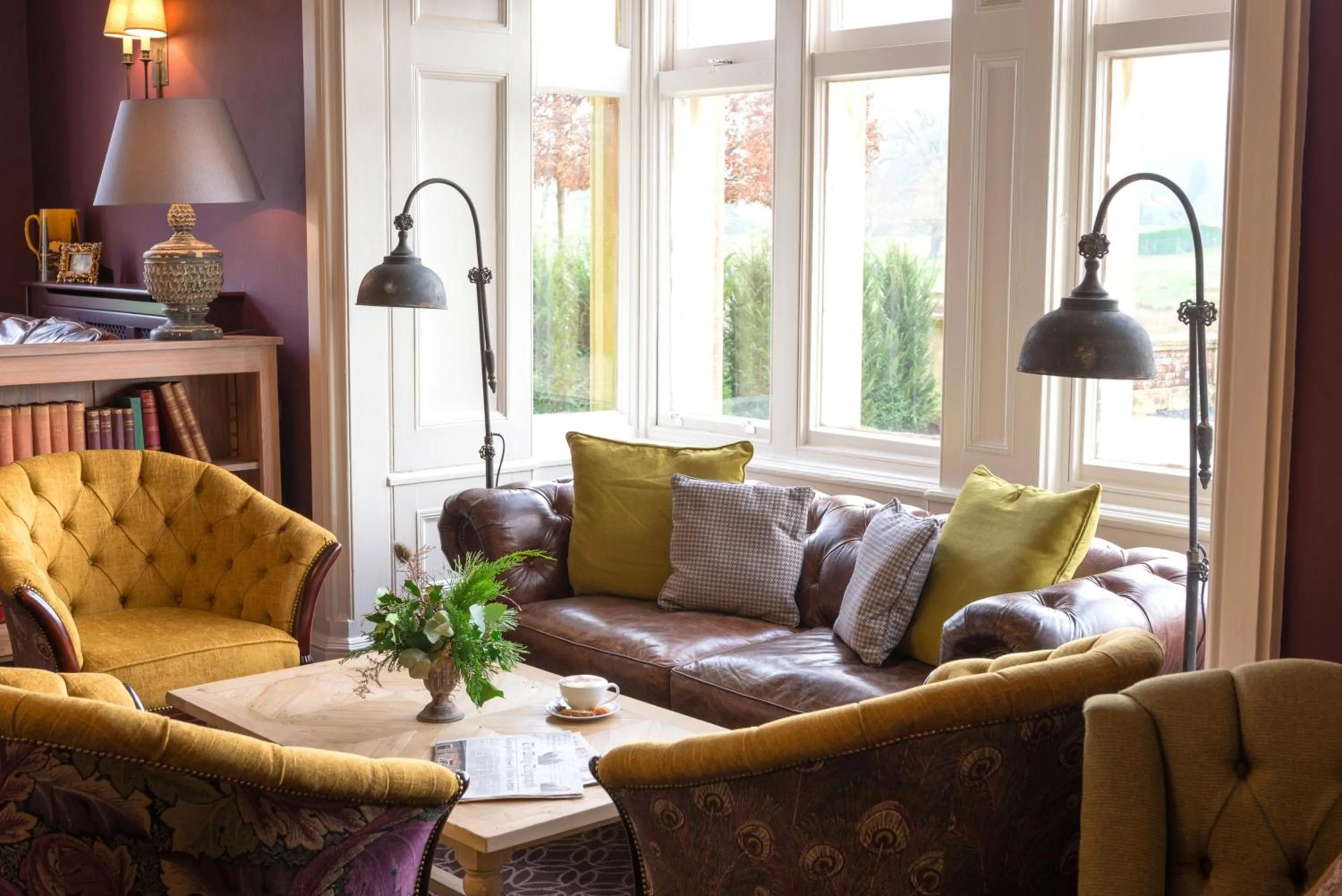 Lounge or bar in Burley Manor