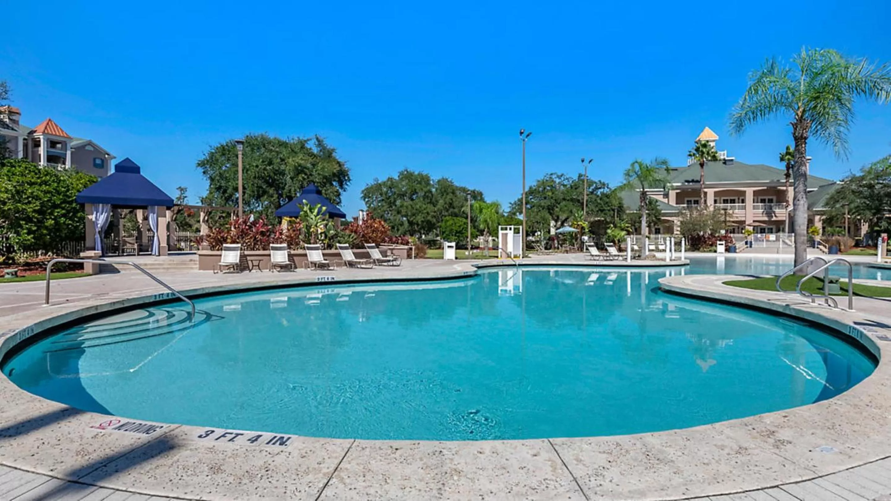 Pool view in Hilton Vacation Club St Augustine