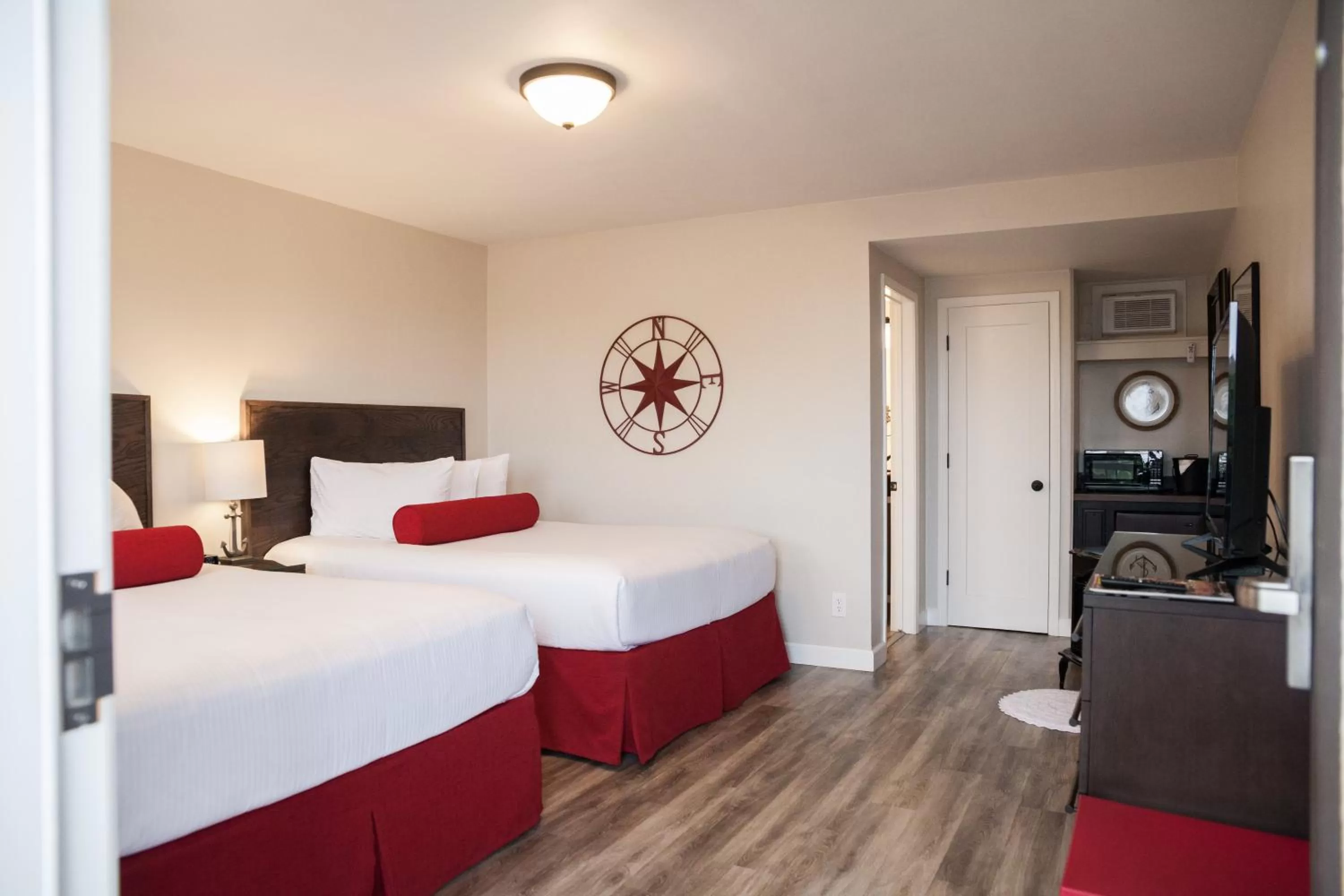 Bed in The Landing at Morro Bay