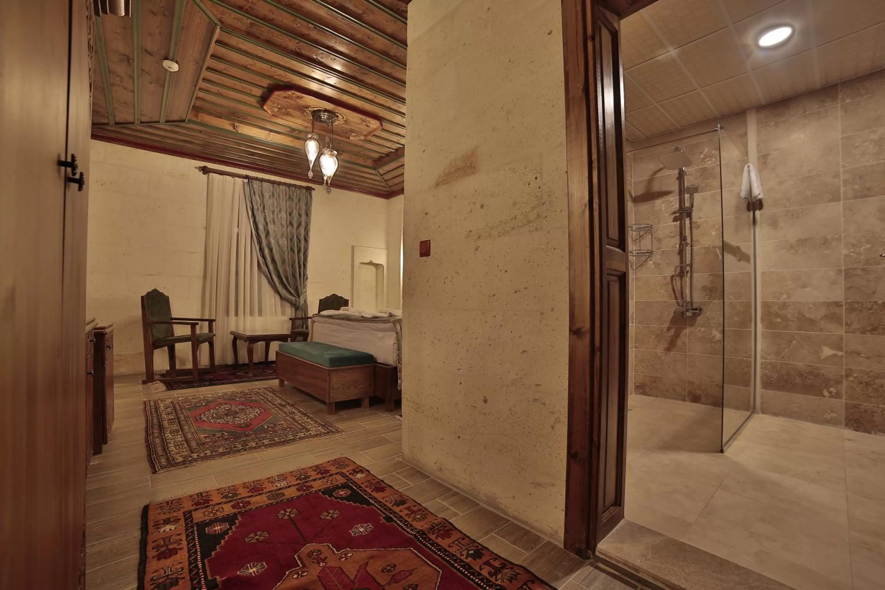Shower in Grand Cappadocia Hotel