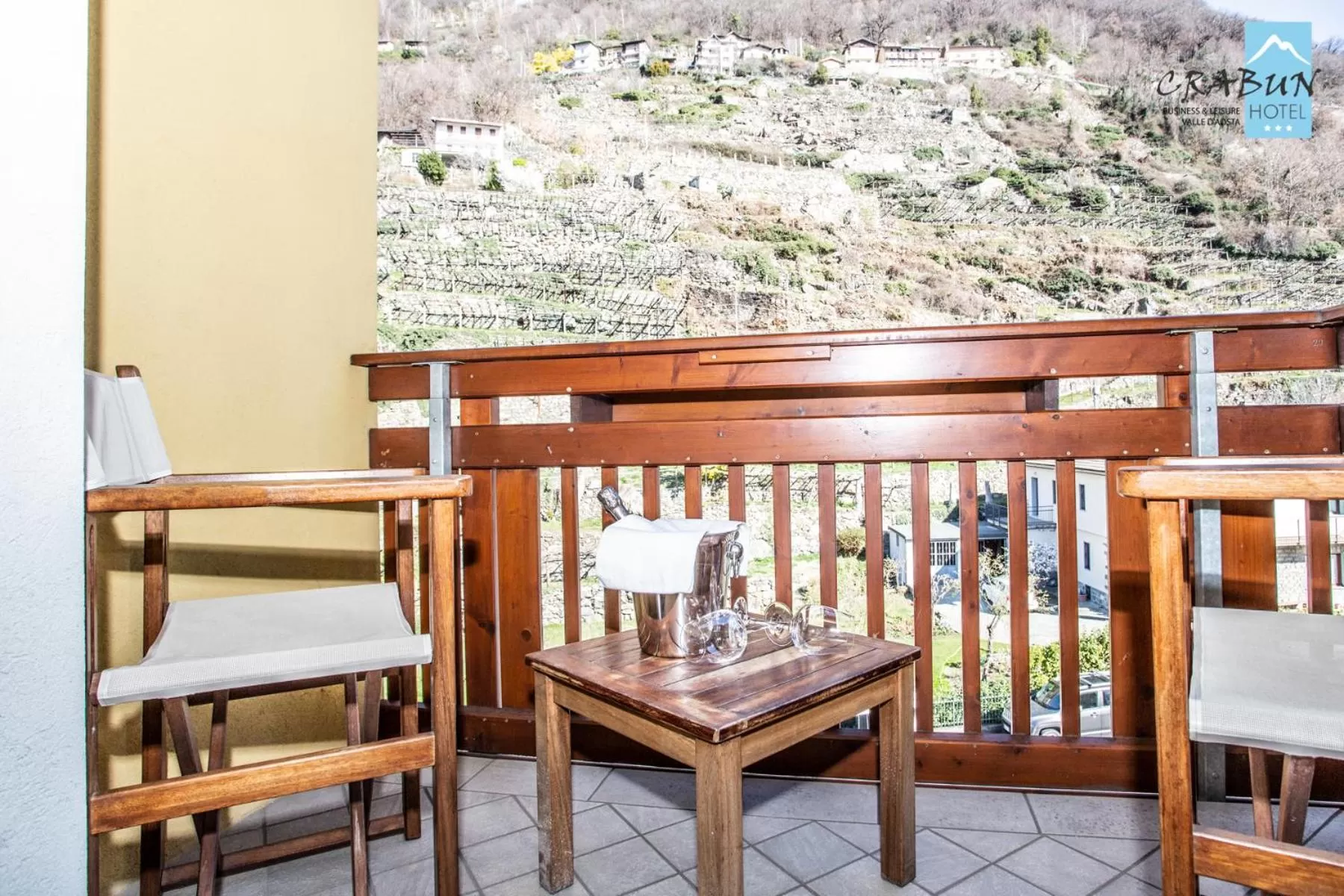 Balcony/Terrace in Crabun Hotel