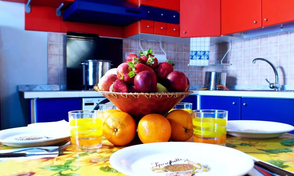 Kitchen or kitchenette in Vacanze Cassibile