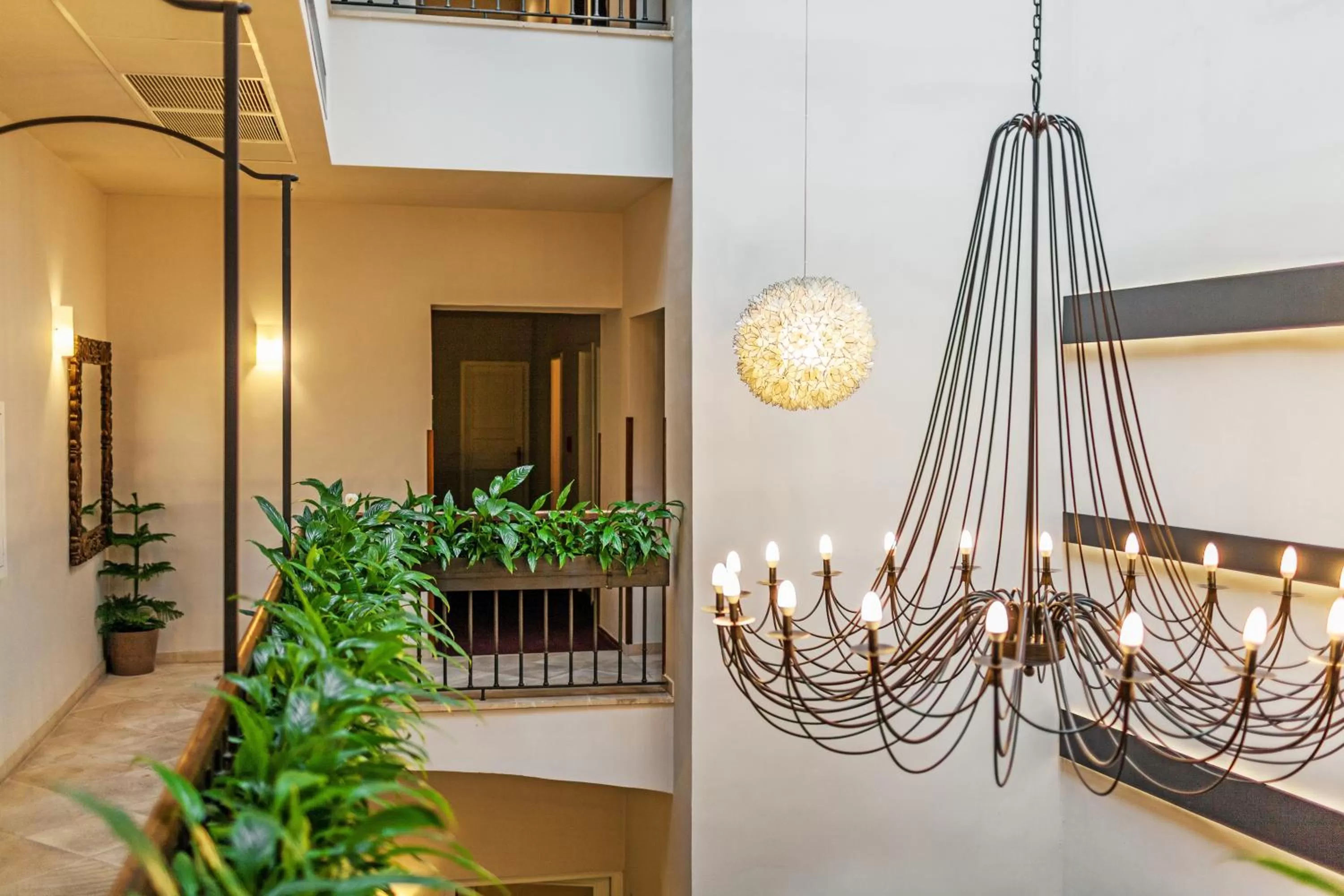 Decorative detail in Hotel Residence Agnes