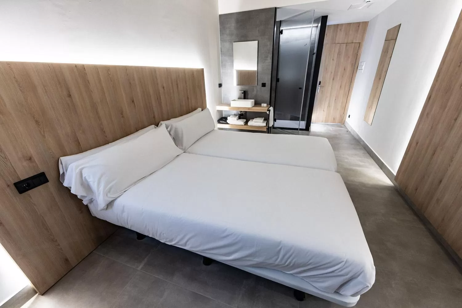 Bed in Hospedium Hotel Devalar Do Mar