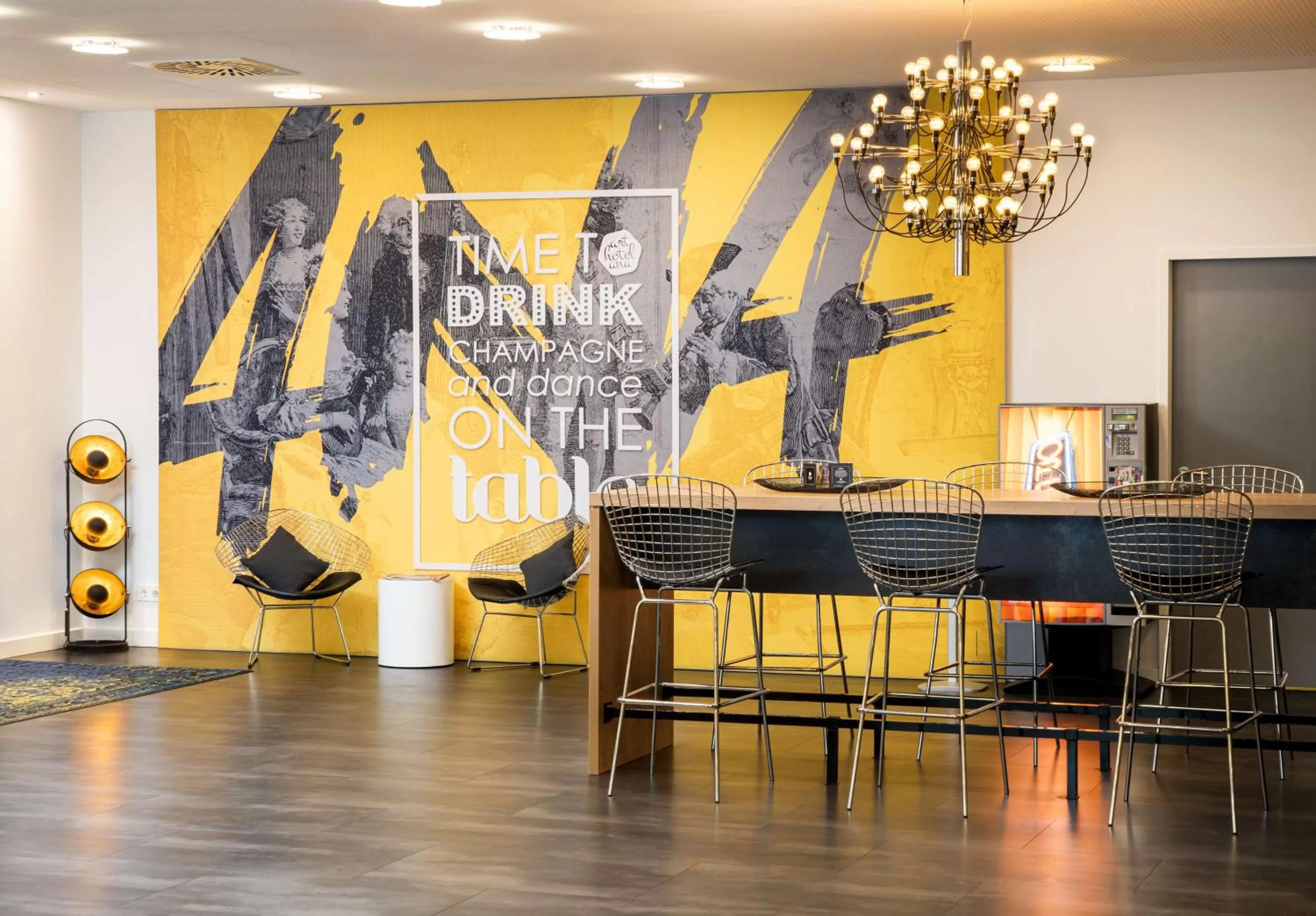 Lobby or reception in elaya hotel leipzig city center