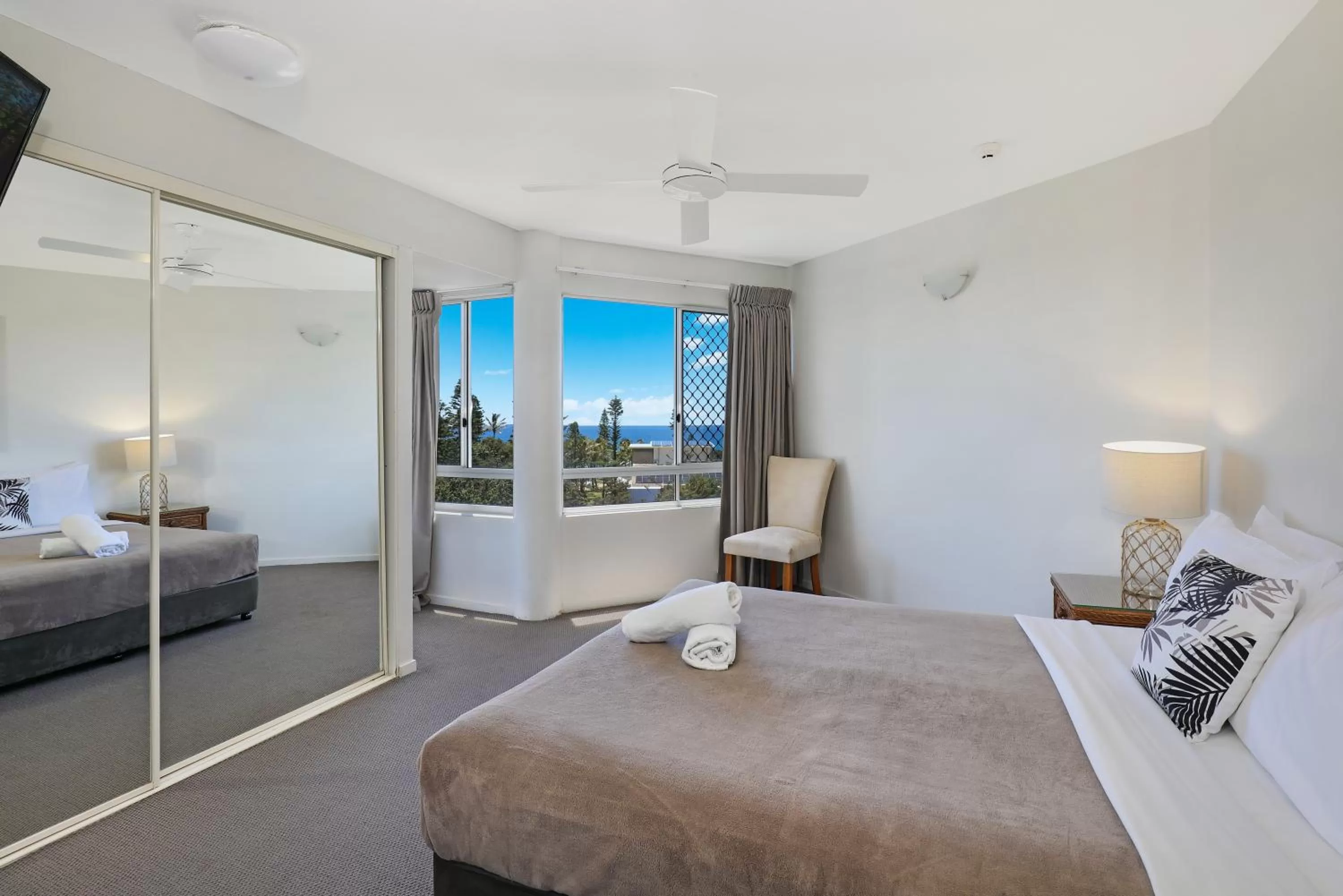 Bed in Beachside Resort Kawana Waters