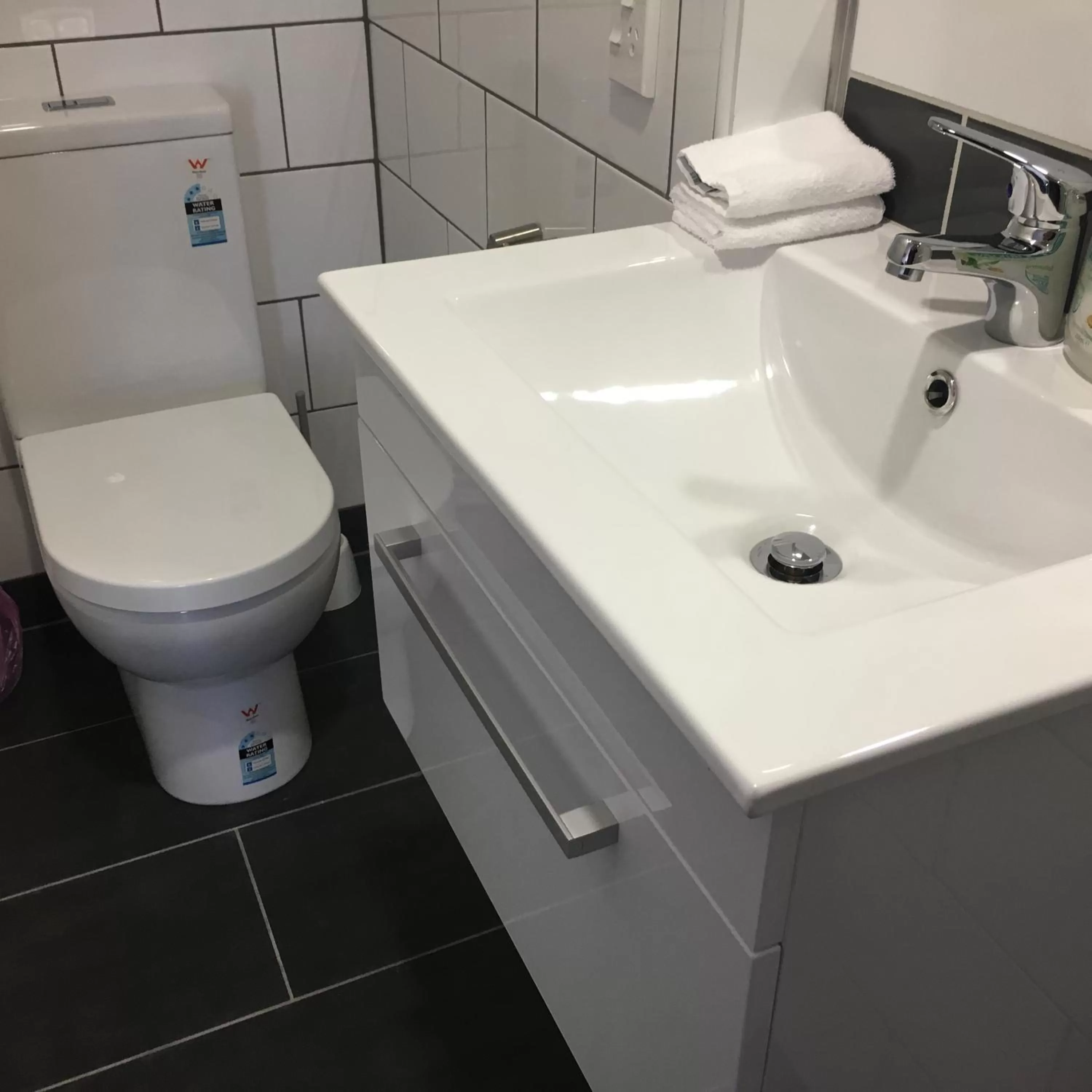 Toilet in Ascot Oamaru Motel